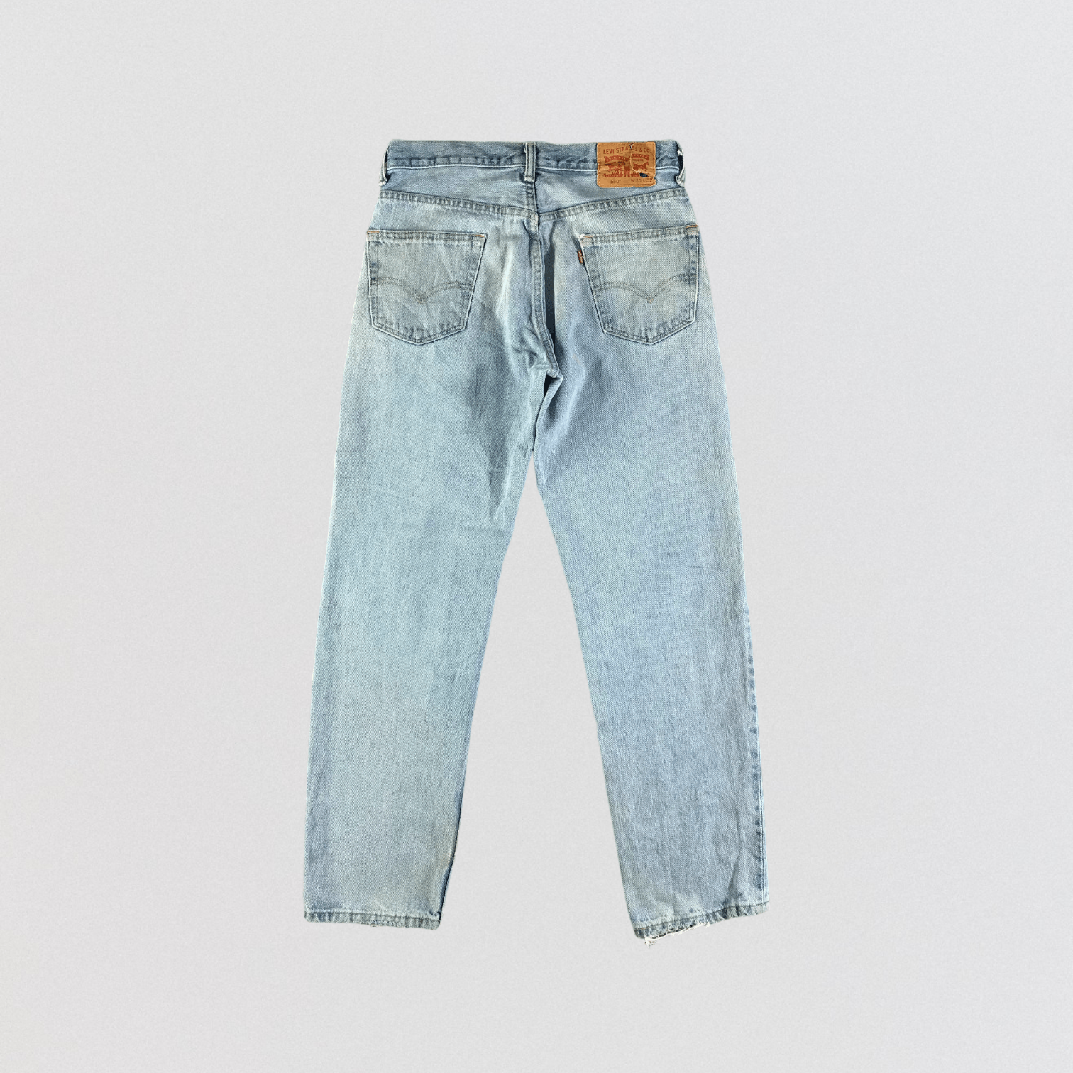 Levi's × Vintage Vintage Light Wash Levis 550 Jeans-JM3359 Size US 32 / EU 48 - 2 Thumbnail
