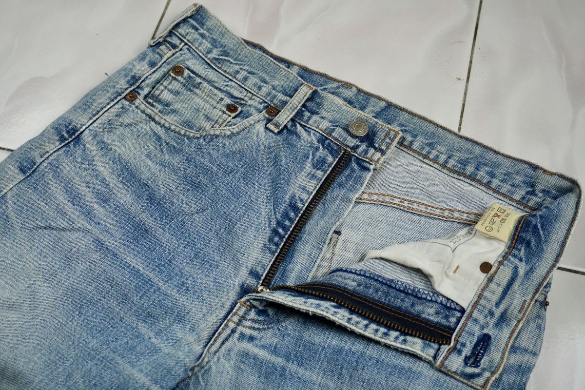 Levi's Vintage 90s LEVIS Big E 502xx redline selvedge grunge style Size US 30 / EU 46 - 9 Thumbnail