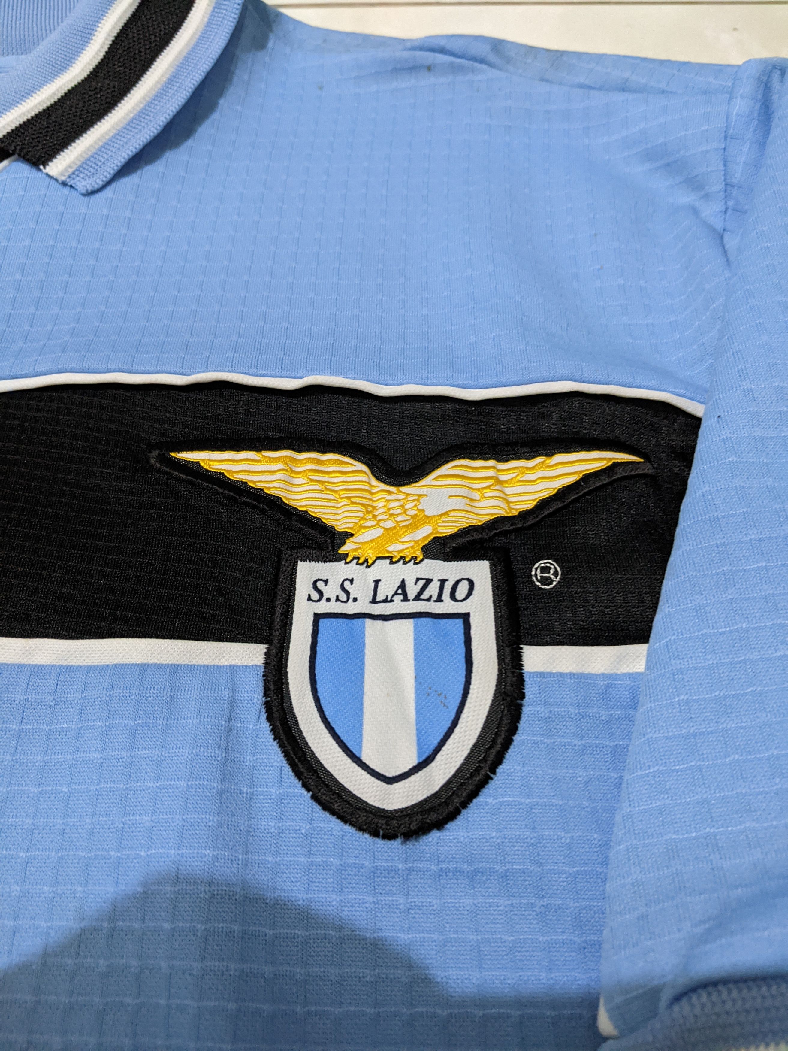 Puma Lazio 1998-99 home Sebastian Veron Jersey football shirt Size US L / EU 52-54 / 3 - 5 Thumbnail