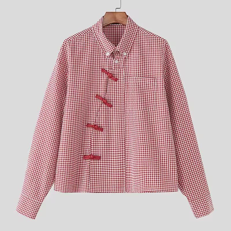 Other Plaid Designer Japanese Loose Shirt Size US XL / EU 56 / 4 - 2 Thumbnail