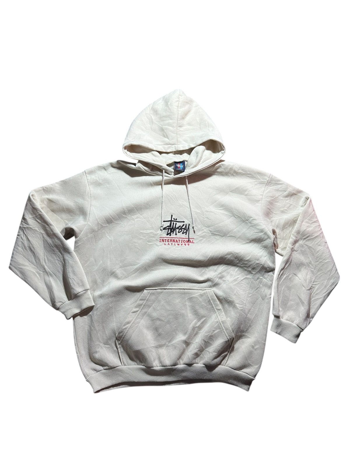 Stussy Vintage Stussy fleece hoodie Size US L / EU 52-54 / 3 - 2 Thumbnail