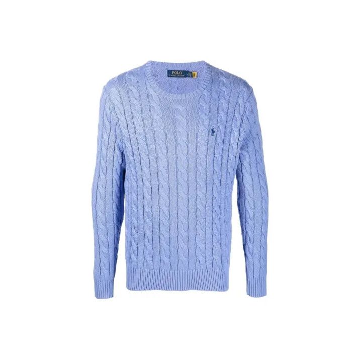 Polo Ralph Lauren Polo Ralph Lauren SS22 Logo Embroidered Crew Neck Sweater Size US L / EU 52-54 / 3 - 1 Thumbnail