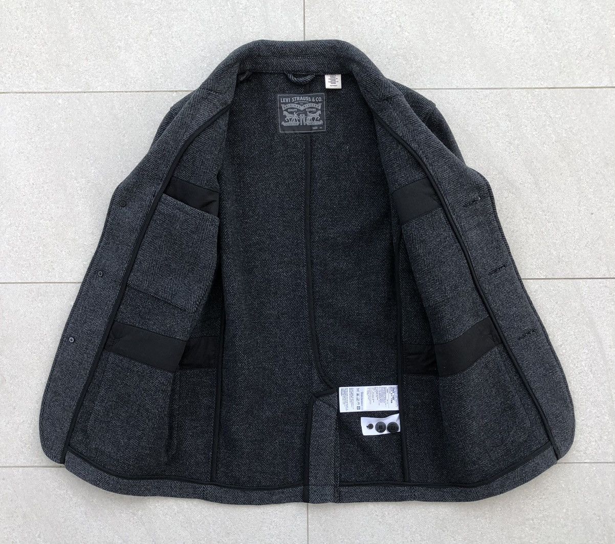 Levi's Levi’s Strauss & Co Laine Wool Coat Jacket Size US XS / EU 42 / 0 - 11 Thumbnail
