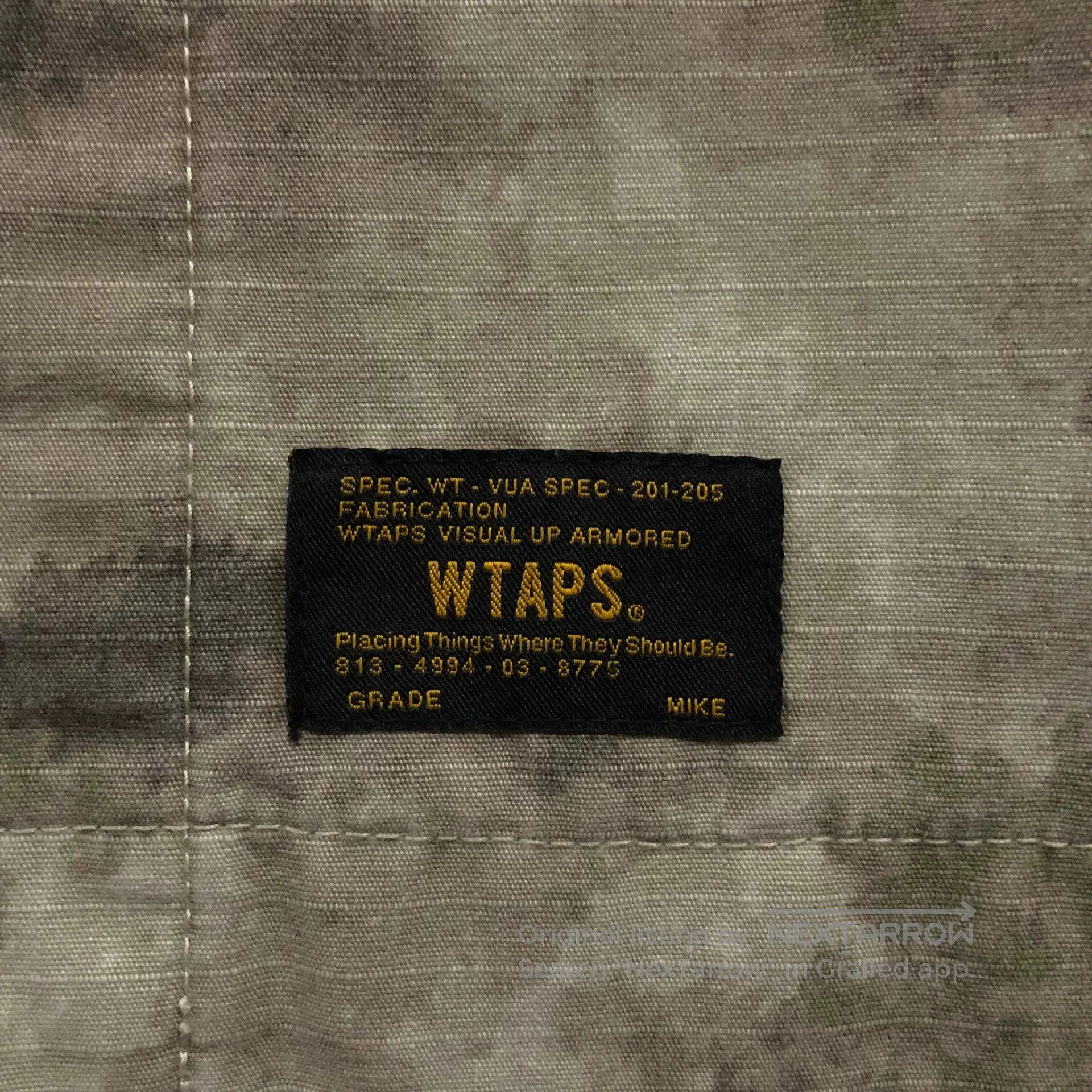 Wtaps Wtaps 12AW JUNGLE GIP Camo Jacket. Size US M / EU 48-50 / 2 - 6 Thumbnail