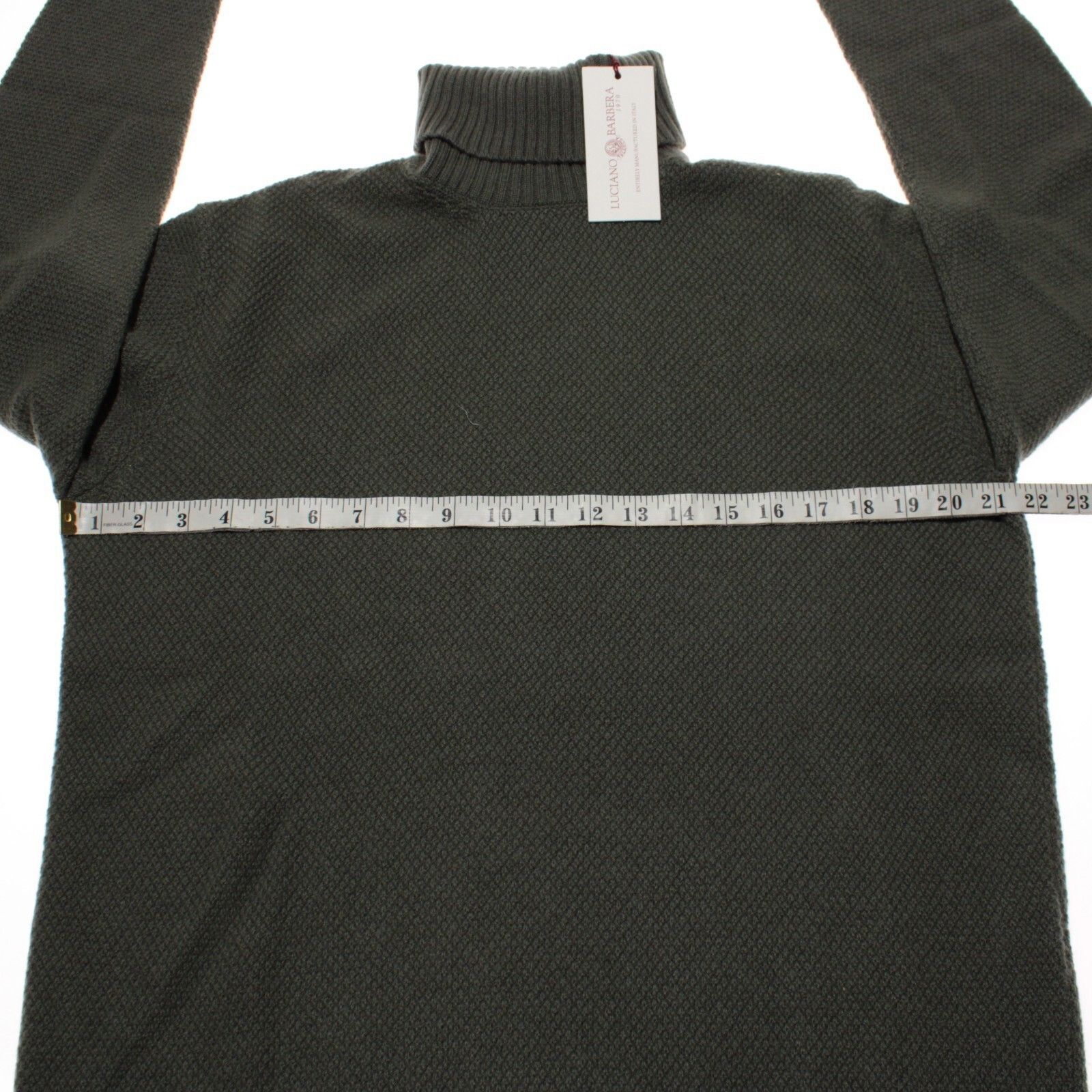 Luciano Barbera Luciano Barbera Sweater Size US M in Green Size US M / EU 48-50 / 2 - 5 Thumbnail