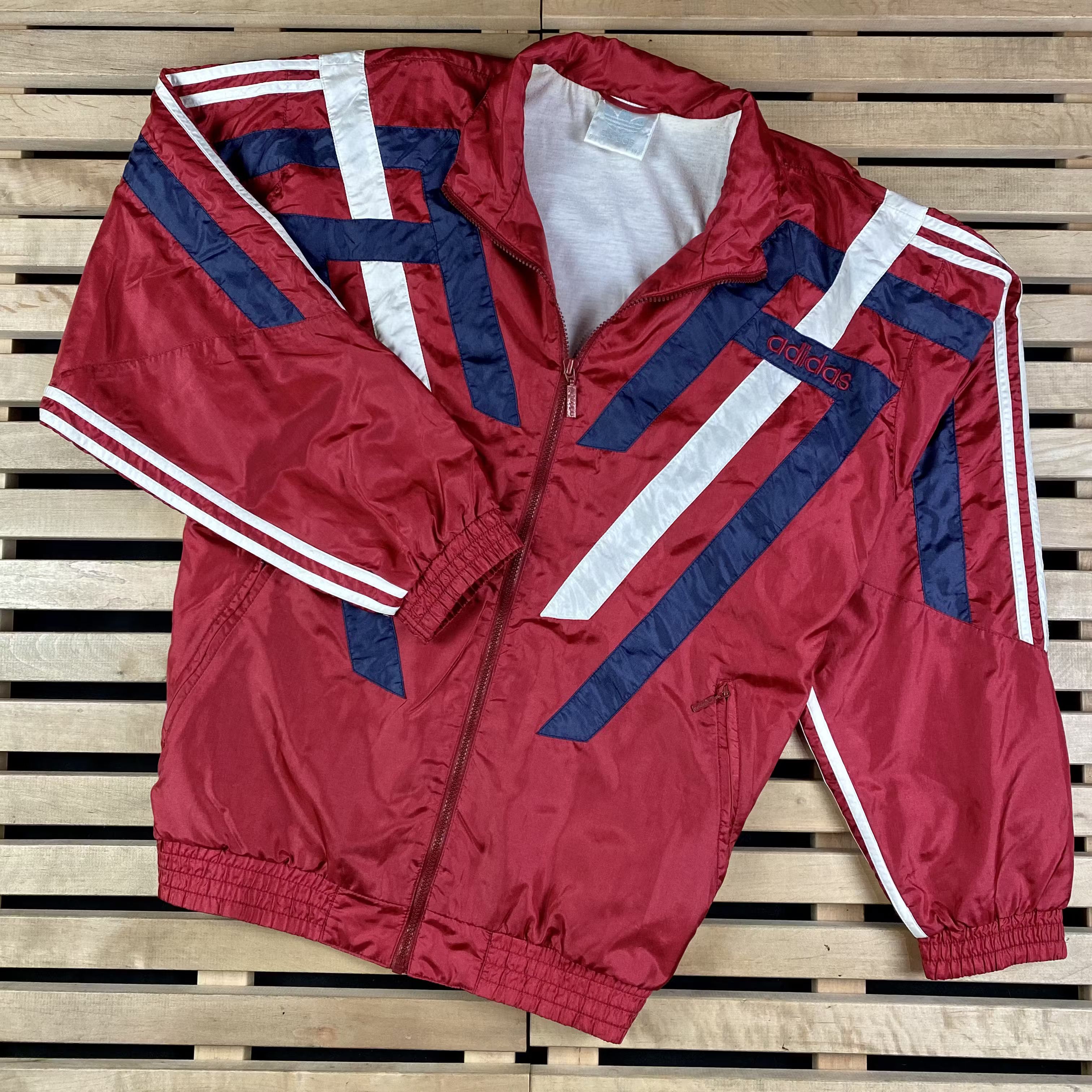 Adidas × Vintage Mens Bomber Jacket Adidas Originals Vintage Size L Size US L / EU 52-54 / 3 - 1 Thumbnail