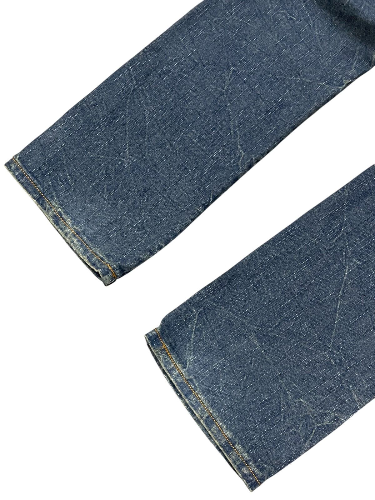 Hysteric Glamour × In The Attic × Japanese Brand In The Attic Japan Muddy Wash Honeycomb Embellished Jeans Size US 30 / EU 46 - 14 Thumbnail