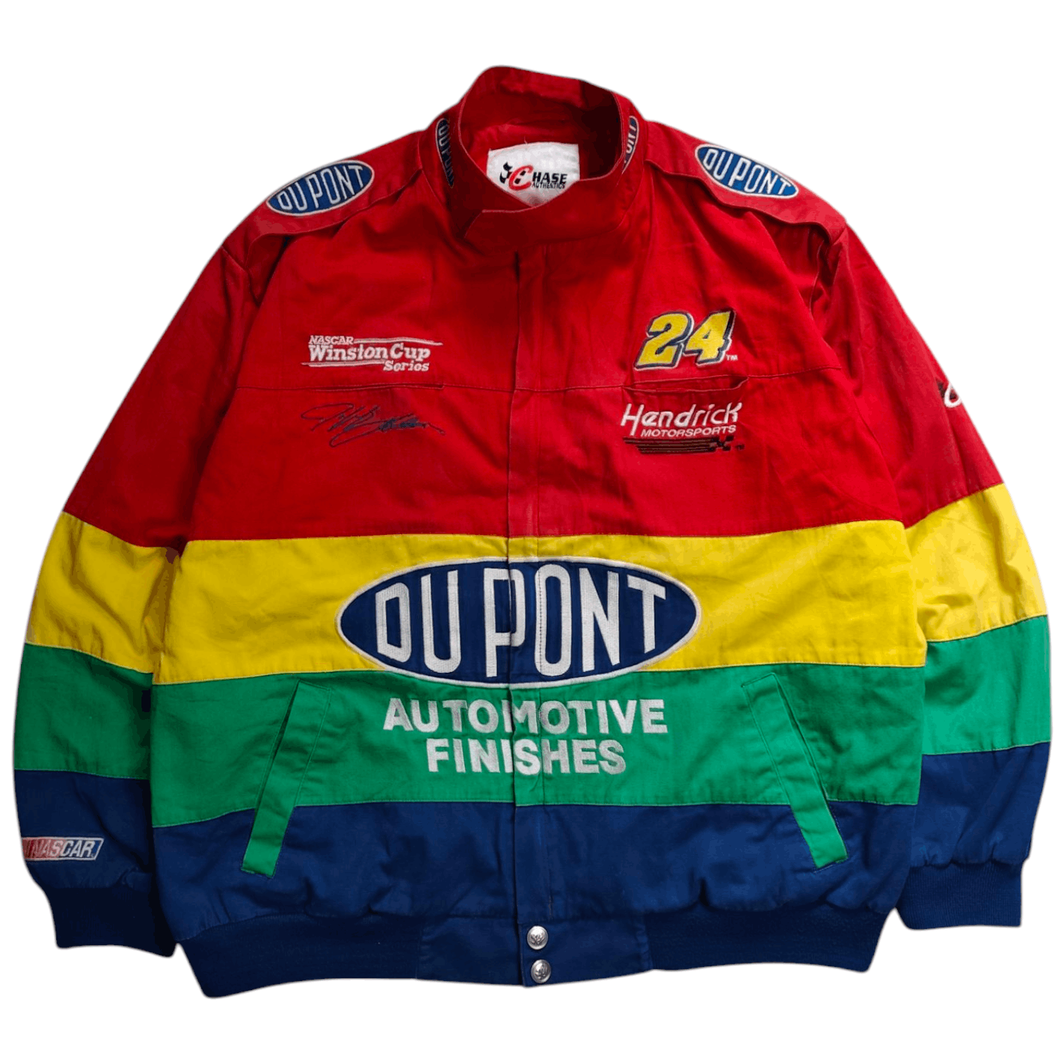 90s chase anthentics racing jacket usa