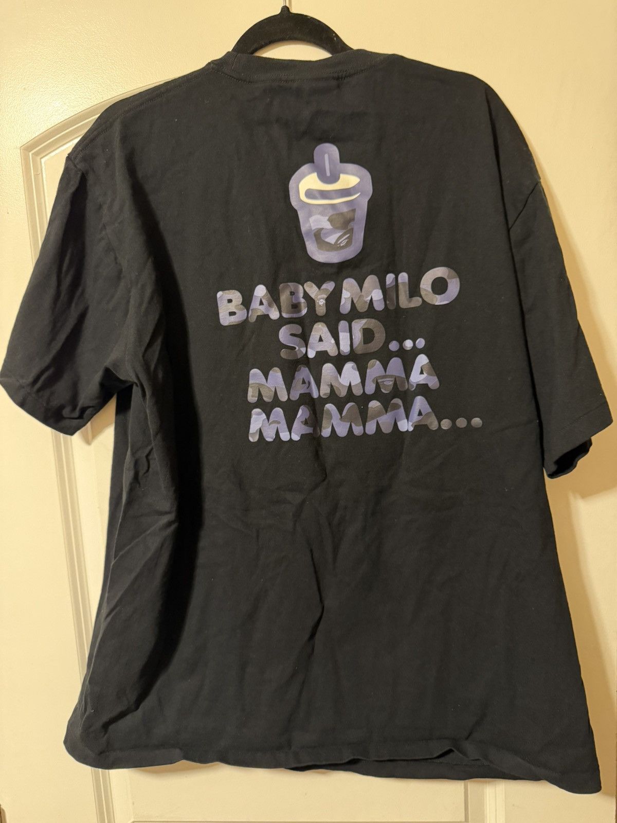 Bape A Bathing Ape Bape Juice Cup Summer Baby Milo Tee Black XXL Size US XXL / EU 58 / 5 - 2 Thumbnail