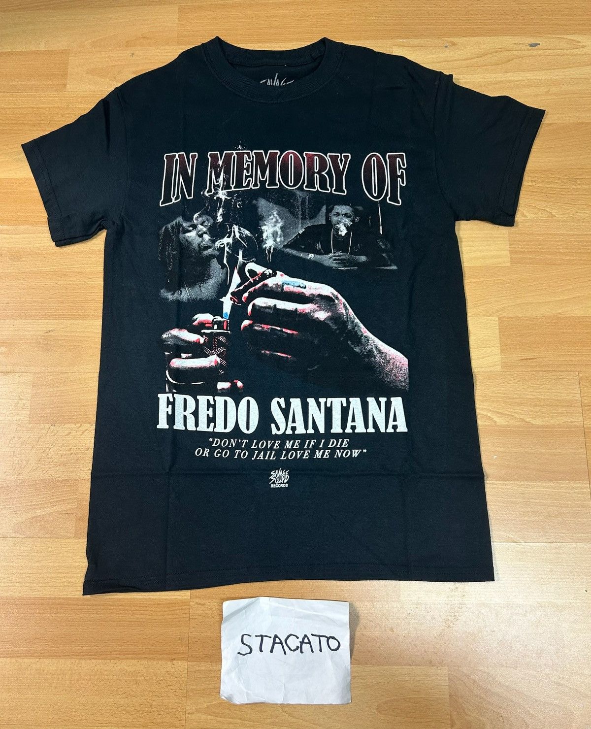 Fredo Santana × G59 Records × Rap Tees Fredo Santana Savage Squad