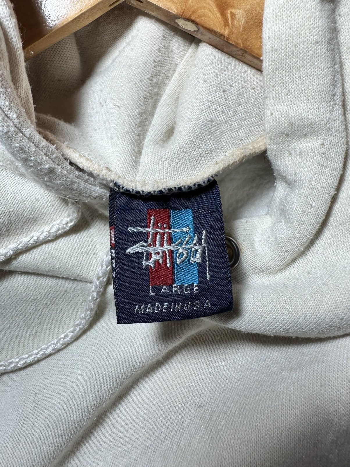 Stussy Vintage Stussy fleece hoodie Size US L / EU 52-54 / 3 - 5 Thumbnail