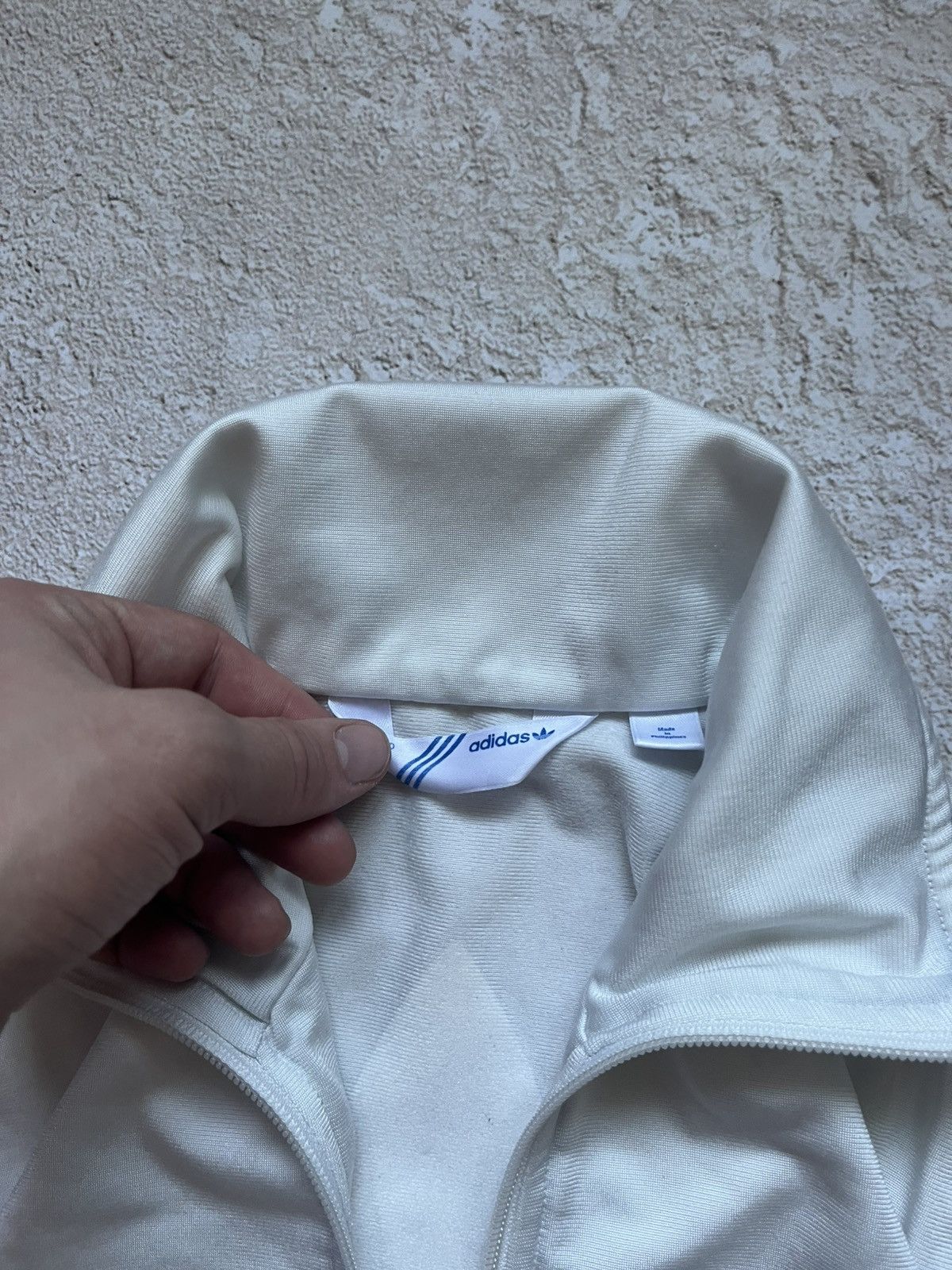 Adidas adidas Originals 3-Stripes Track Jacket White / Silver Size M / US 6-8 / IT 42-44 - 6 Thumbnail