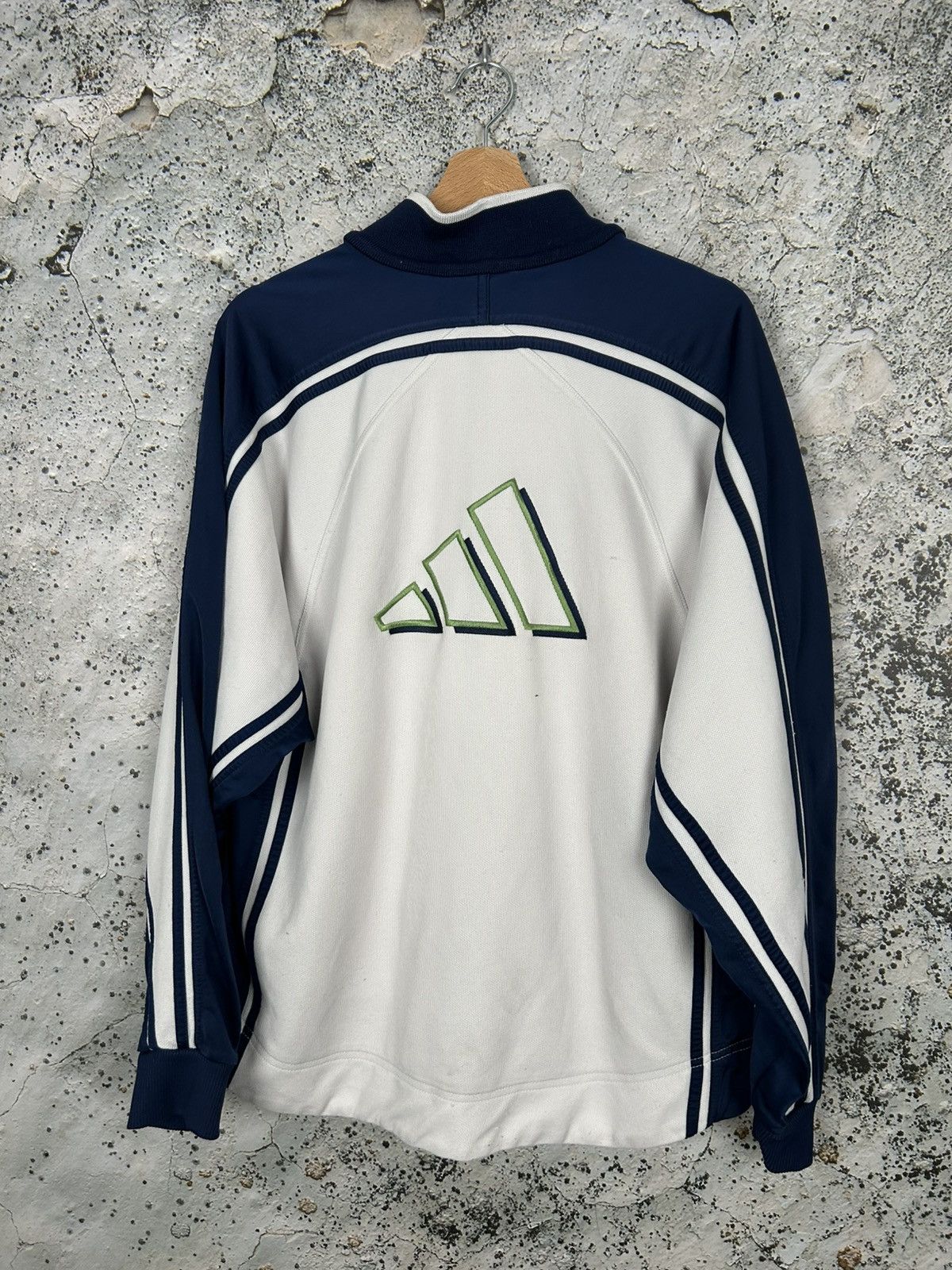 Adidas Vintage Adidas Sportswear 90s Zip Sweatshirt Streetwear Size US L / EU 52-54 / 3 - 3 Thumbnail