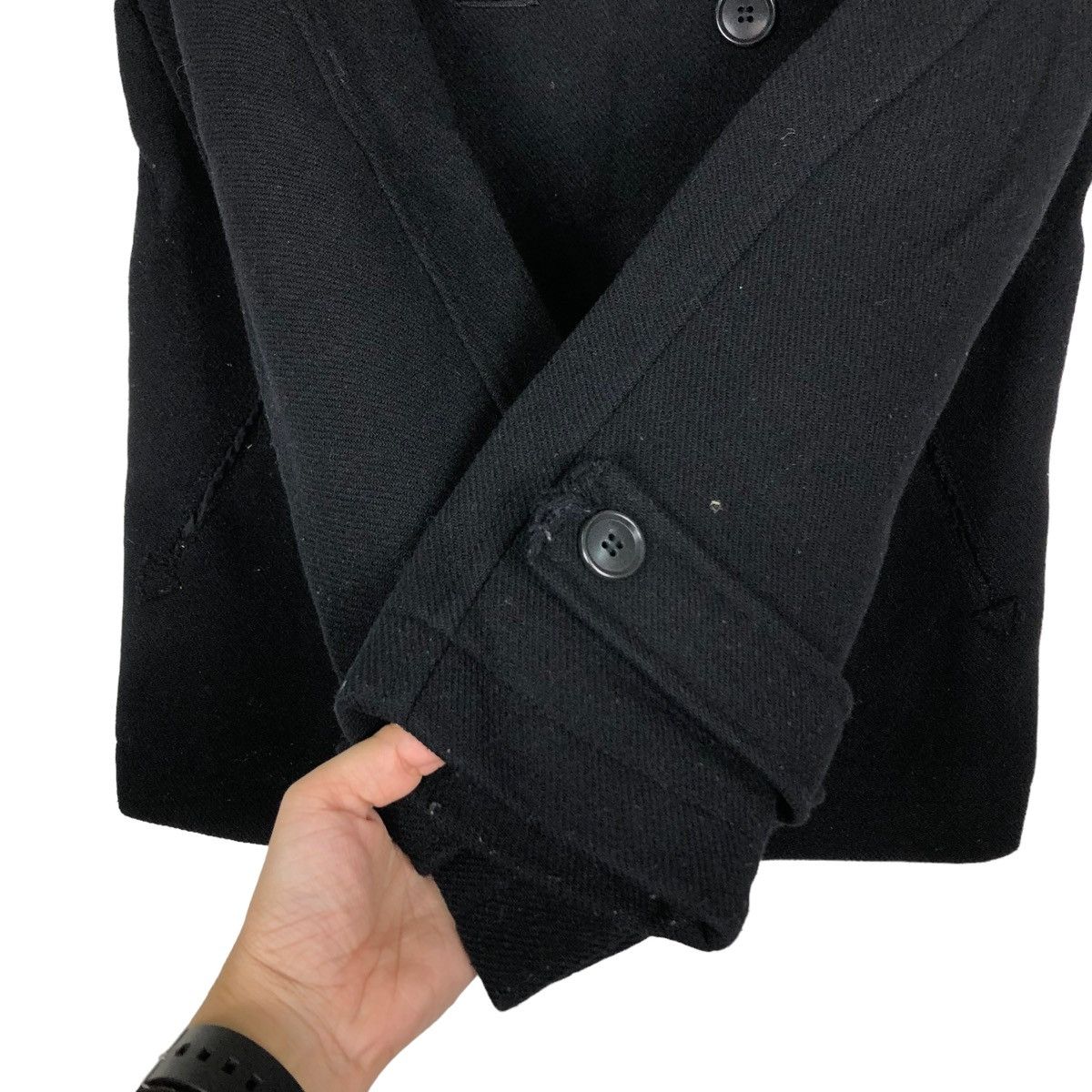 Issey Miyake 🔥Vtg Wool Double Breast Biker Issey Miyake Cabane De Zucca Size US S / EU 44-46 / 1 - 13 Thumbnail