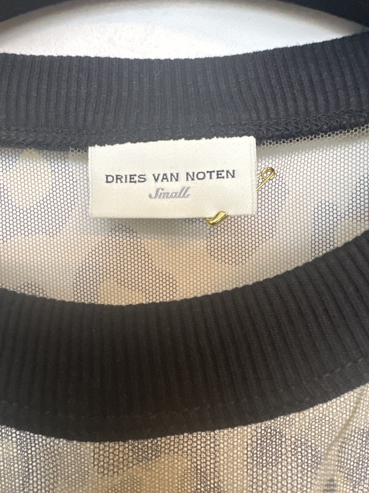 Dries Van Noten Dries Van Noten "archive" tulle top Size S / US 4 / IT 40 - 3 Thumbnail