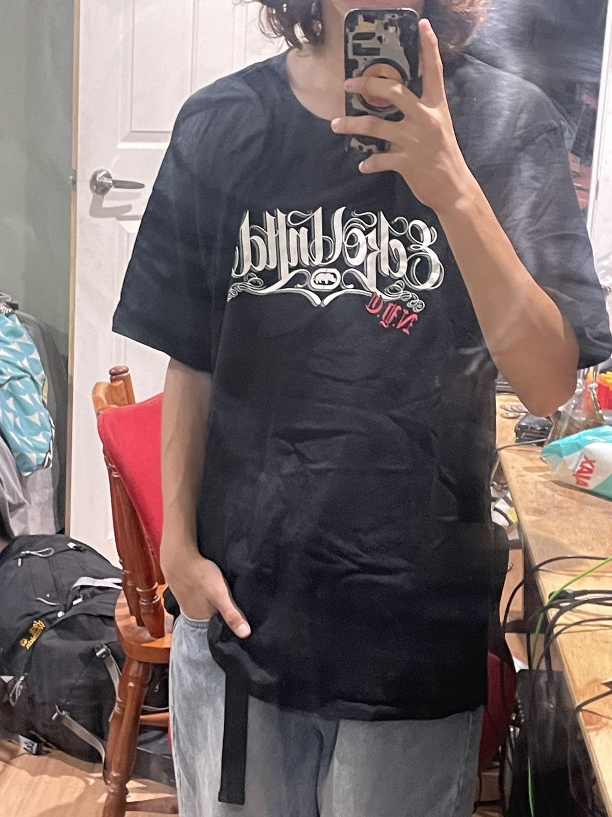 Ecko Unltd. RARE Ecko Unltd. Y2k gothic font TShirt 4XL Size US XXL / EU 58 / 5 - 4 Thumbnail