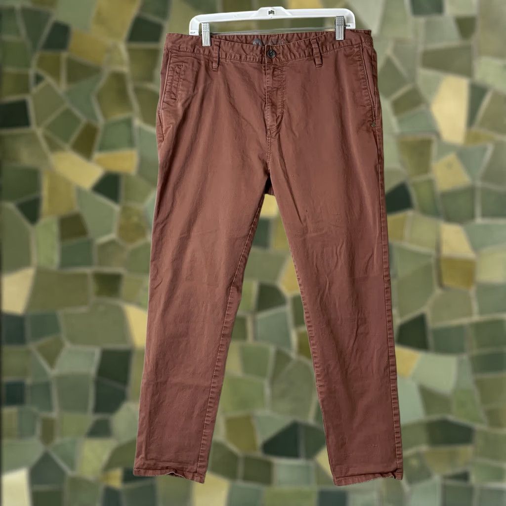 Vuori Vuori Pants Men 36x29 Dusty Rose Collins Chino Performance Athleisure Straight Leg Size US 36 / EU 52 - 1 Thumbnail