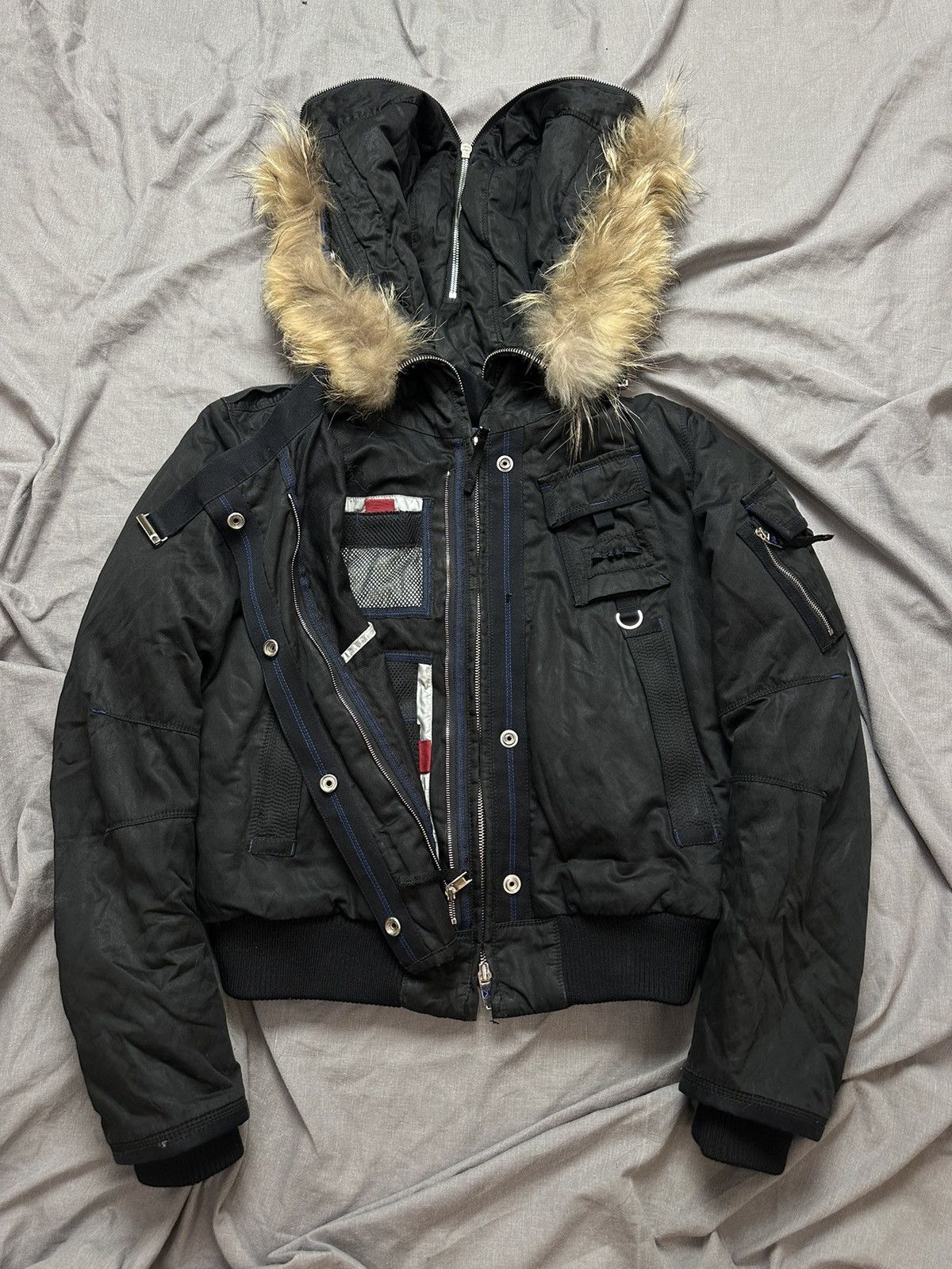 Fur Jacket Yohji Yamamoto Junya Watanabe Playboi Carti Style