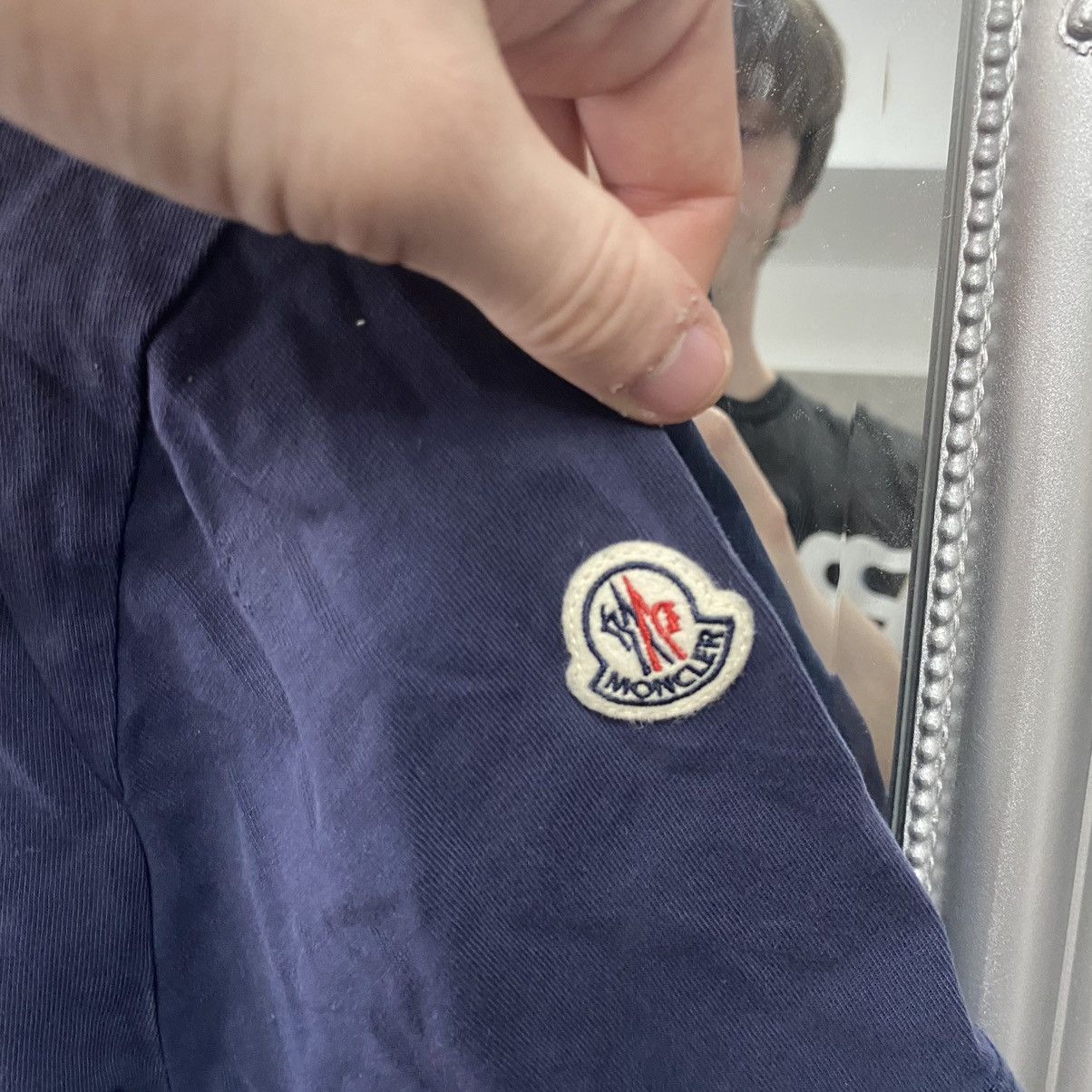 Moncler Moncler polo shirt logo sleeve Size US L / EU 52-54 / 3 - 5 Thumbnail