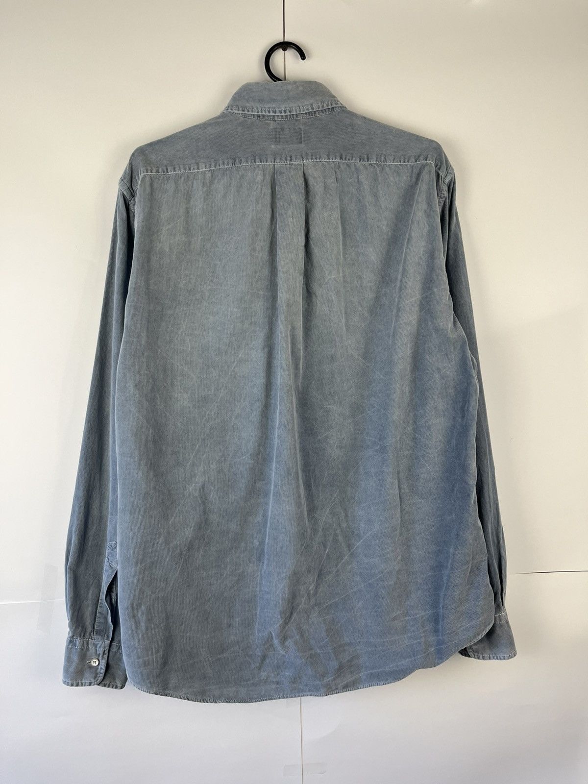 Aspesi Aspesi Garment Dyed Y2K Cotton Lond Sleeve Shirt Button Up Size US L / EU 52-54 / 3 - 6 Thumbnail