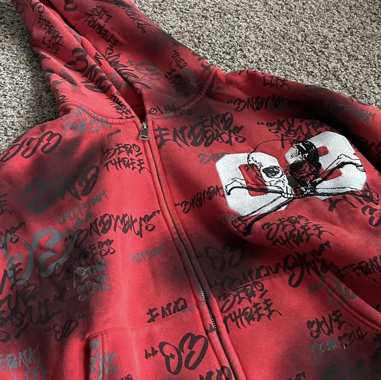Other End days graffiti zip up Size US L / EU 52-54 / 3 - 2 Thumbnail