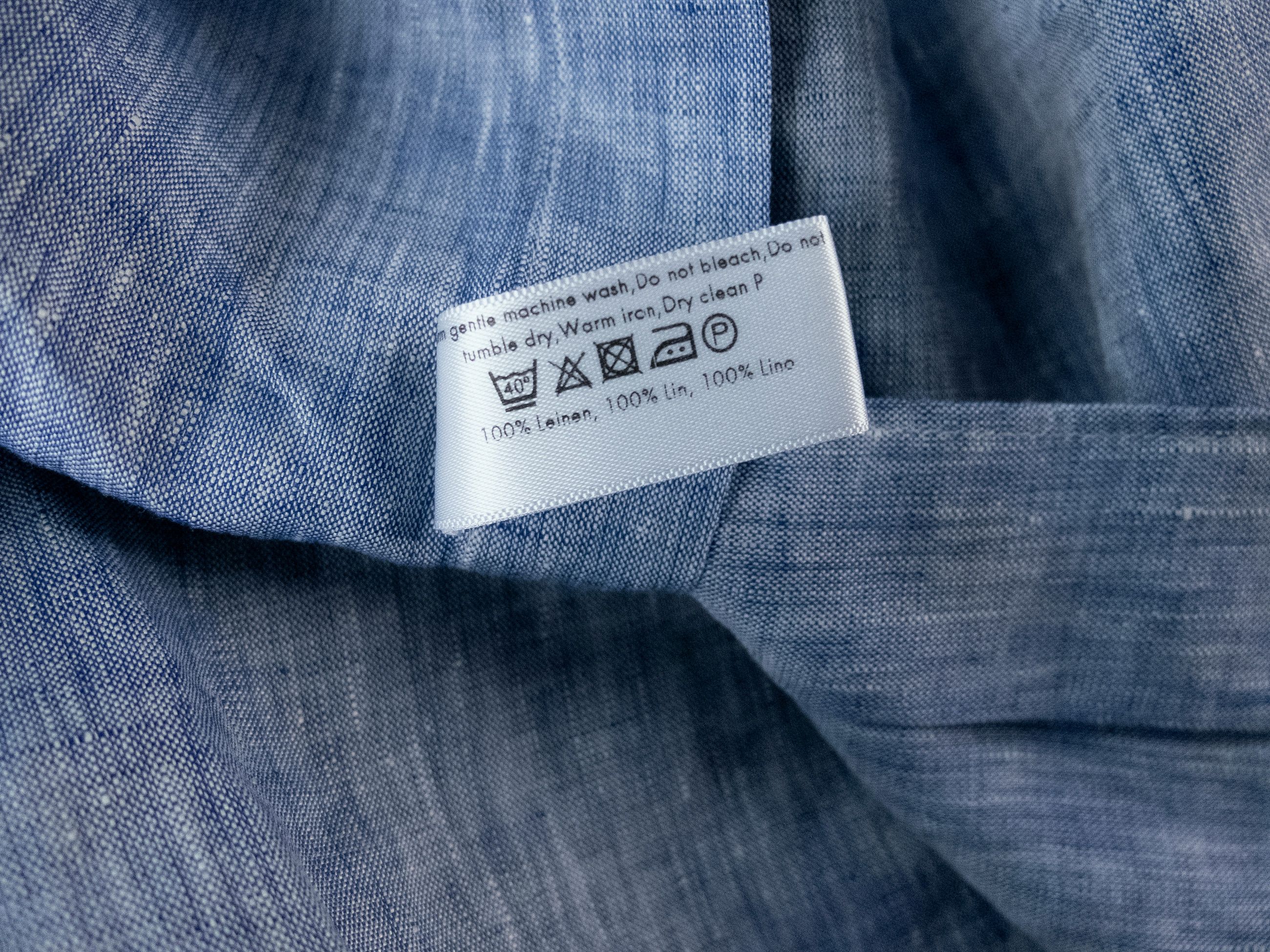 Eton ETON of Sweden contemporary fit blue linen shirt 42 Large Size US L / EU 52-54 / 3 - 8 Thumbnail