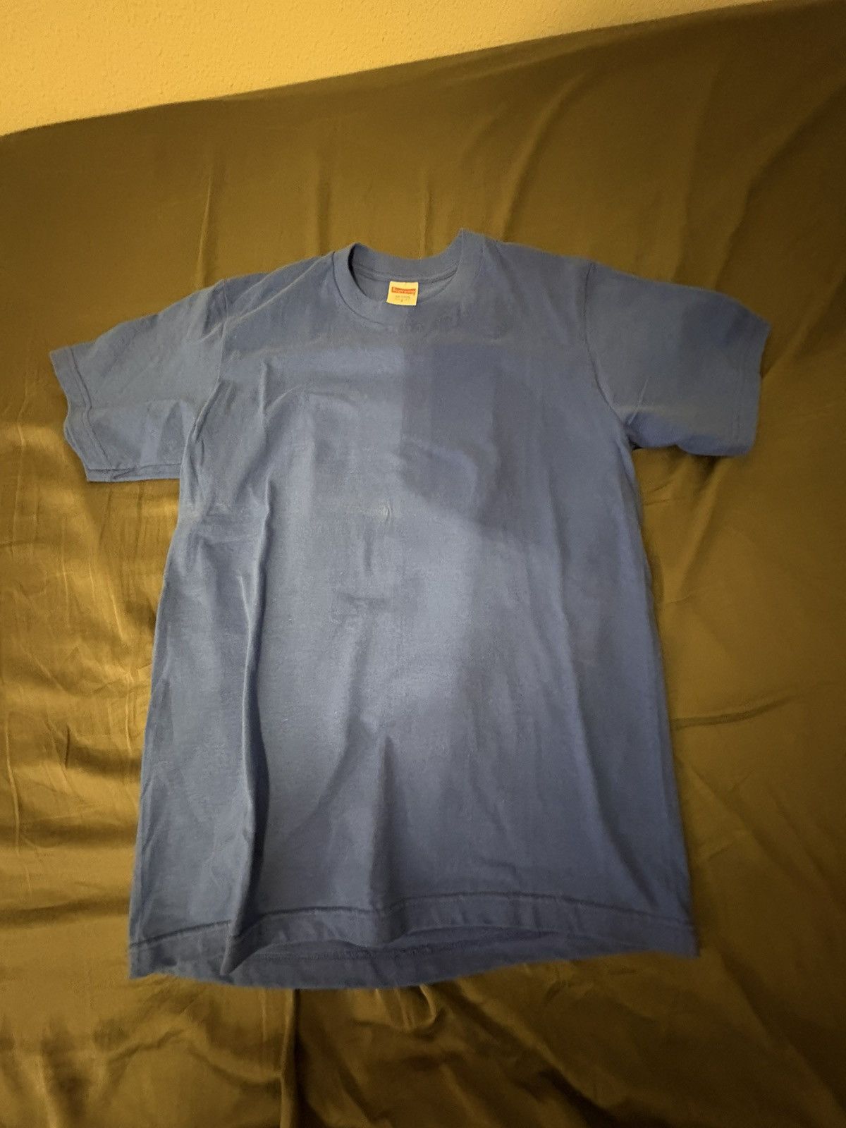 Supreme Blue supreme tee shirt Size US S / EU 44-46 / 1 - 1 Thumbnail