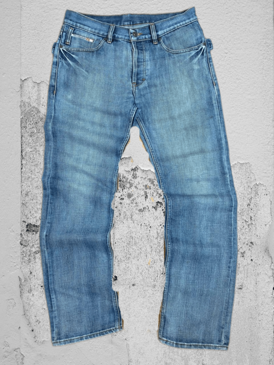 Designer × Diesel × Japanese Brand DESIGNER Y2K DIESEL JAPANESE STYLE JEANS STREETWEAR 90s Size US 34 / EU 50 - 1 Thumbnail