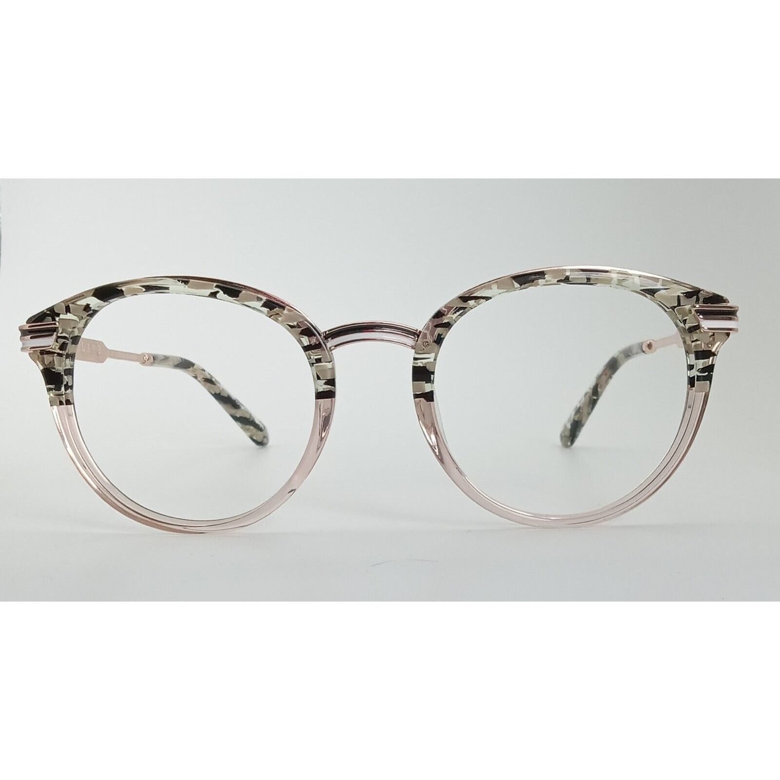 L.A.M.B. L.A.M.B. LA 087 B:45 BLACK ROSE GOLD EYEGLASSES FRAMES 50-21 Size ONE SIZE - 2 Thumbnail
