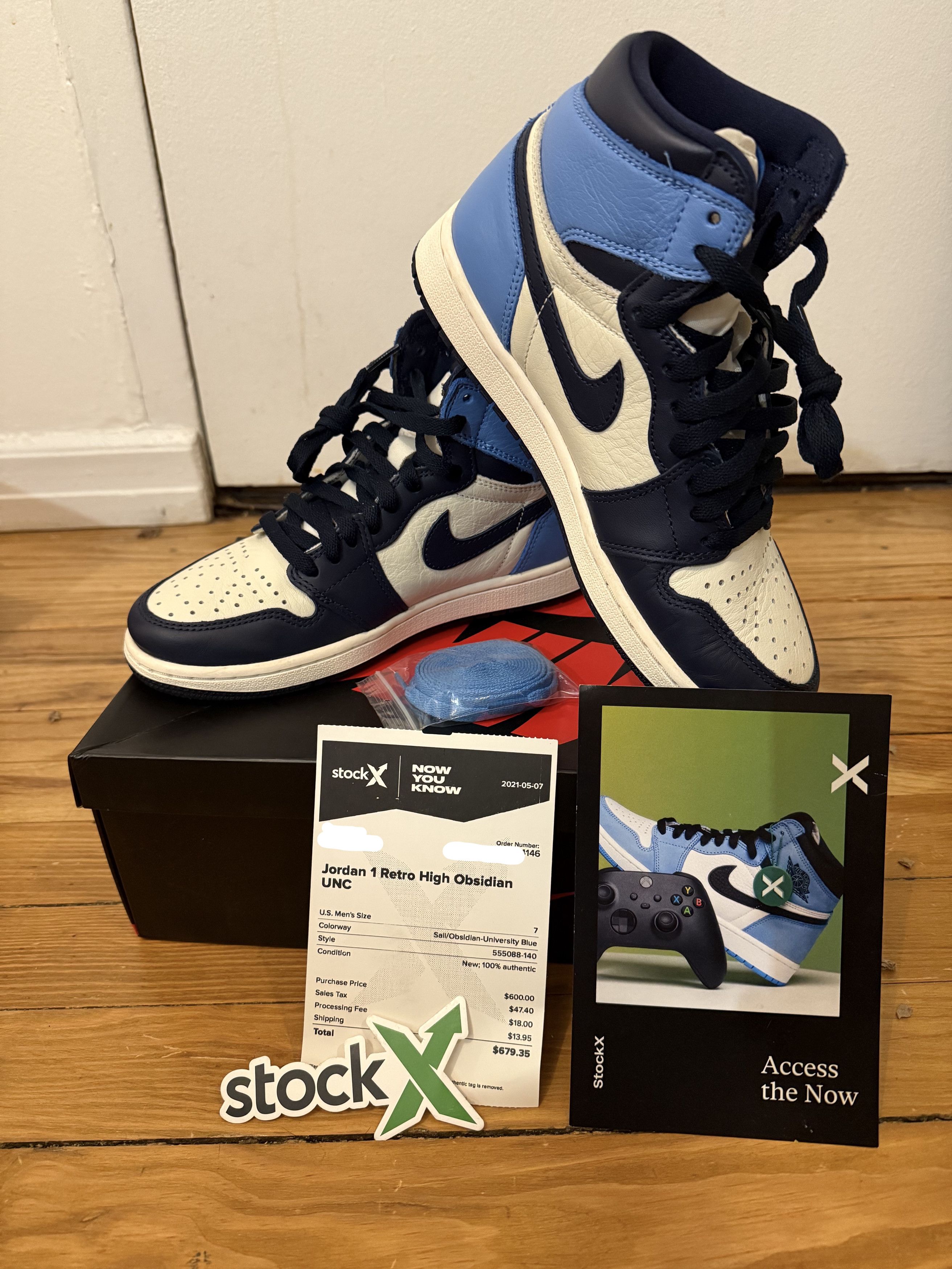 Jordan 1 Retro High Obsidian