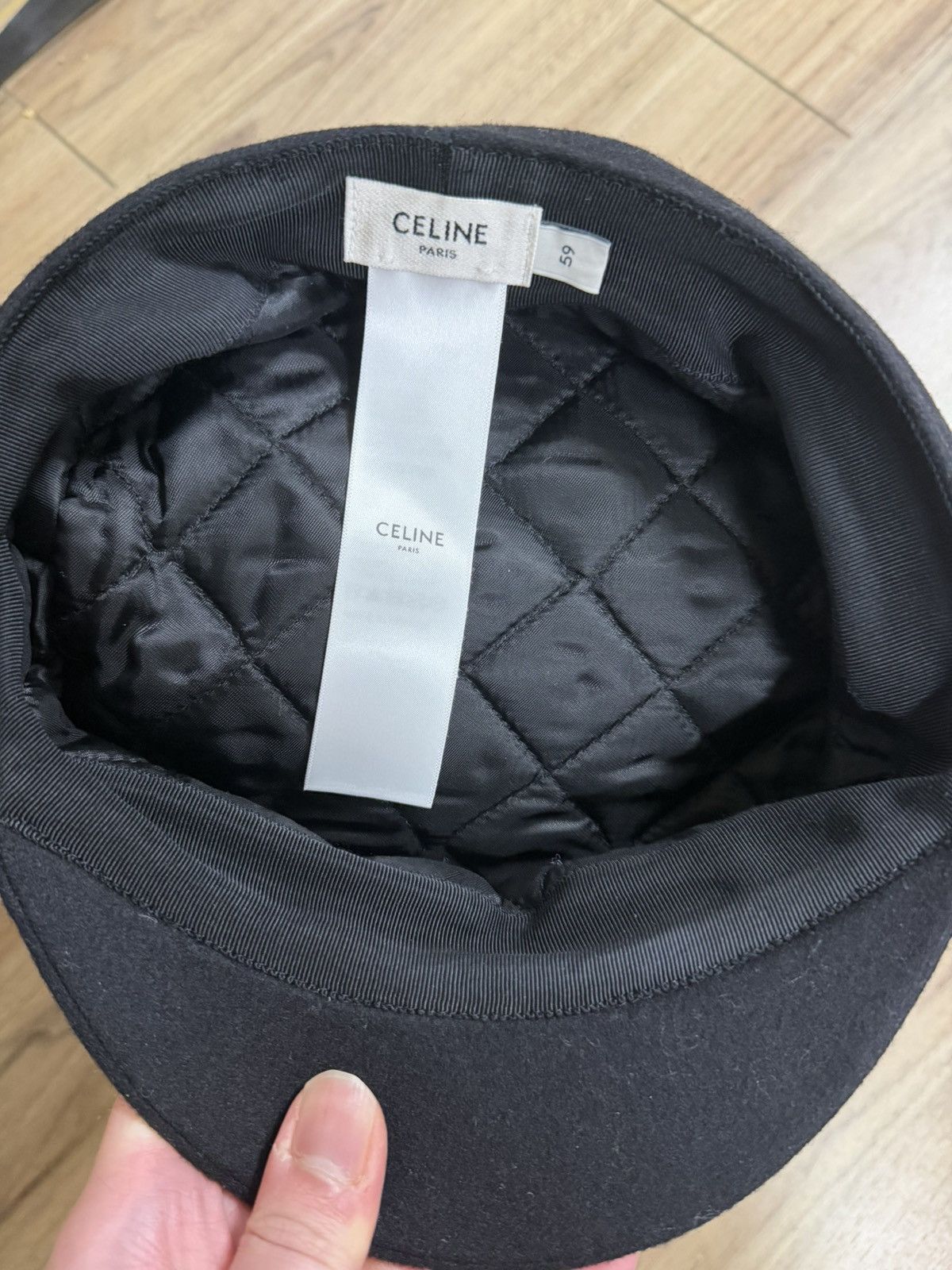 Celine Celine 23FW wiltern navy sailor cap sz59 Size ONE SIZE - 8 Thumbnail