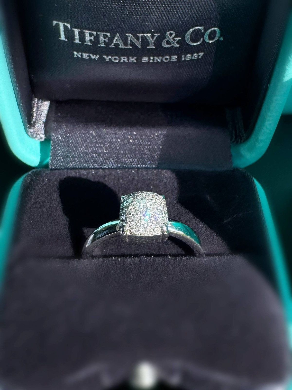 Tiffany & Co. Tiffany & Co. Paloma Picasso 18K white gold Pave 0.16CTW Size ONE SIZE - 3 Thumbnail