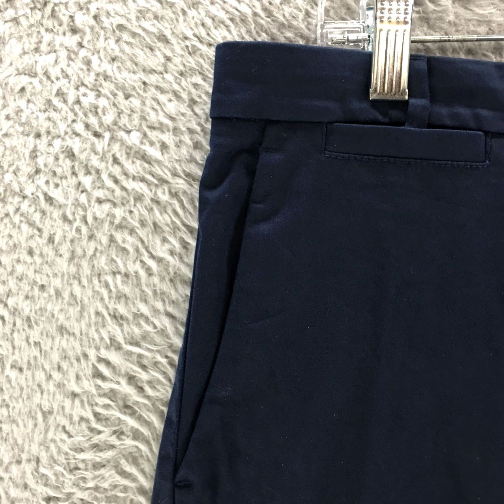 Banana Republic Banana Republic The Avalon Pants Womens 6 Blue Cotton Blend Mid Rise Zip Fly Chino Flat Front Regular Straight Pants Mens Womens Girls Boys Size 28" / US 6 / IT 42 - 3 Thumbnail