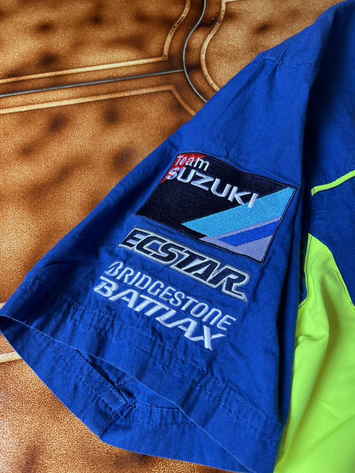 NASCAR Suzuki Motorbikes shirt workwear vintage retro exclusive y2k Size US M / EU 48-50 / 2 - 7 Thumbnail