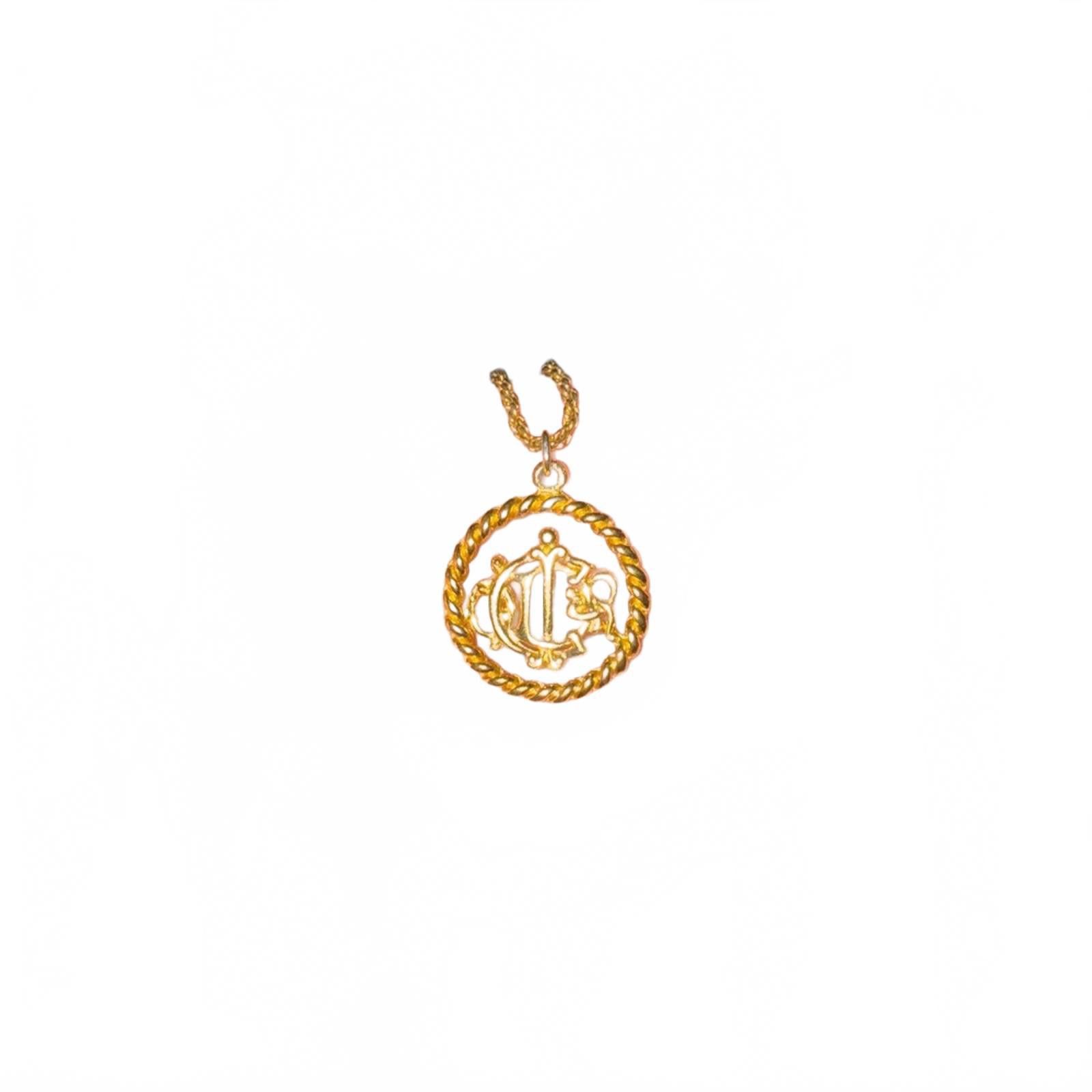 Christian Dior Monsieur Christian Dior Vintage Gold Plated Necklace Size ONE SIZE - 4 Thumbnail