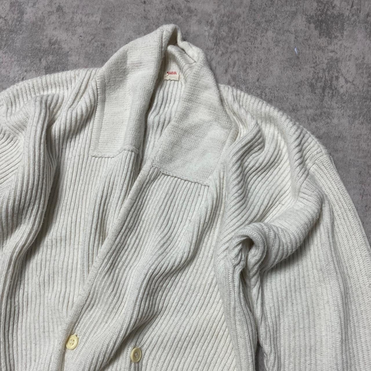 Other Cream and tan vintage cardigan sweater Size S / US 4 / IT 40 - 2 Thumbnail