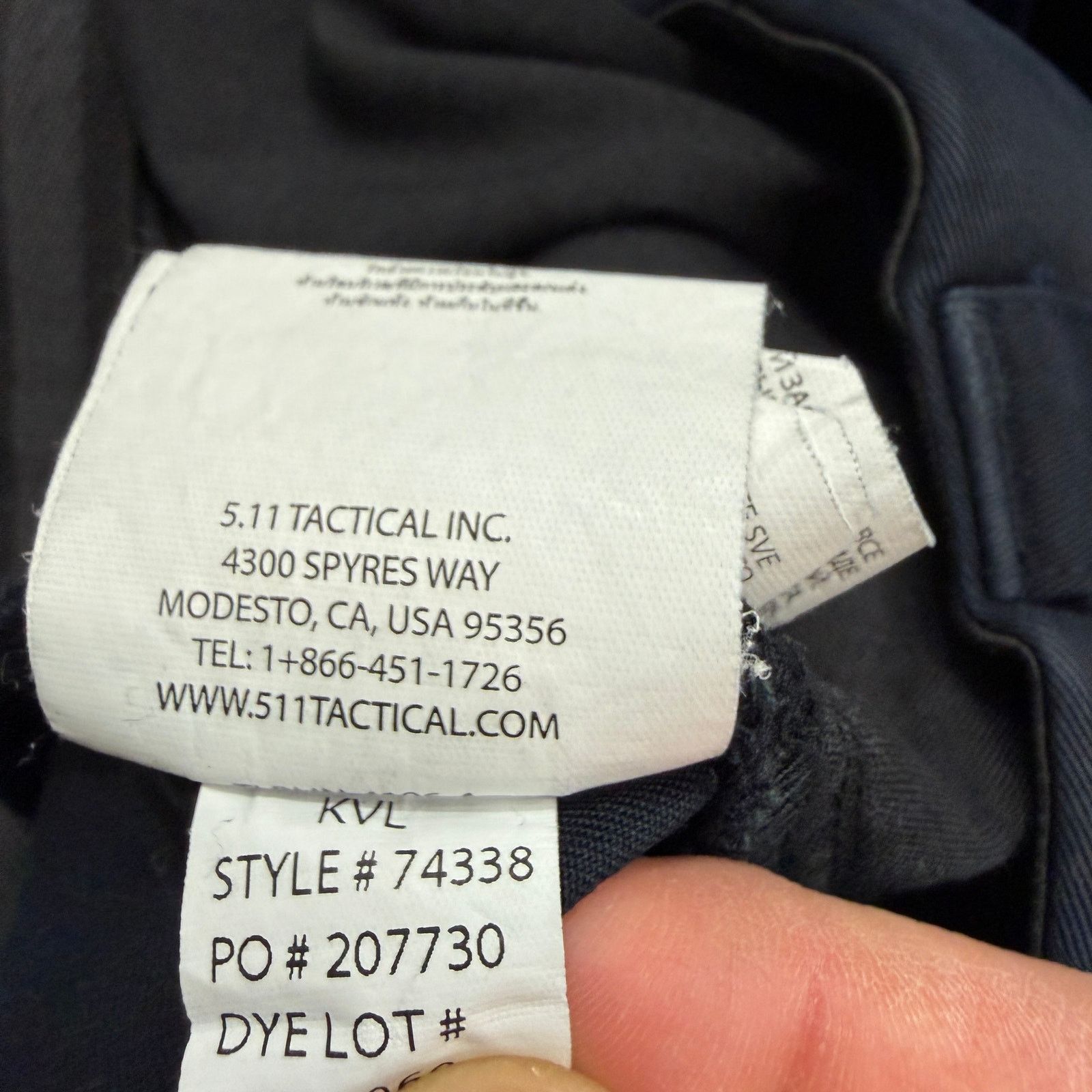 5.11 5.11 Tactical Twill PDU Class A Pants Men's 34 (Fits 34x27) Size US 34 / EU 50 - 8 Thumbnail