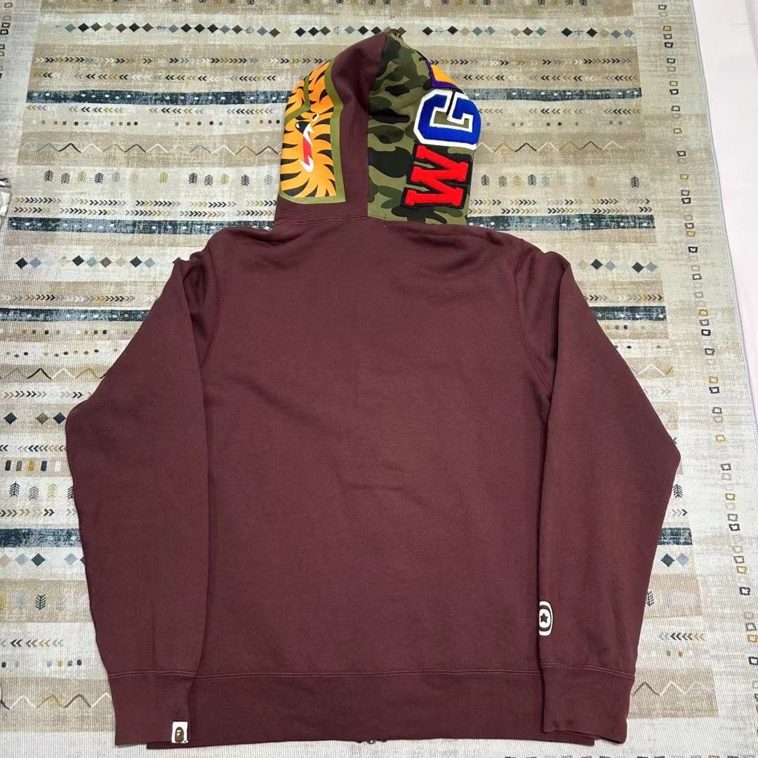 Bape COLOR CAMO SHARK FULL ZIP HOODIE Size US L / EU 52-54 / 3 - 2 Thumbnail