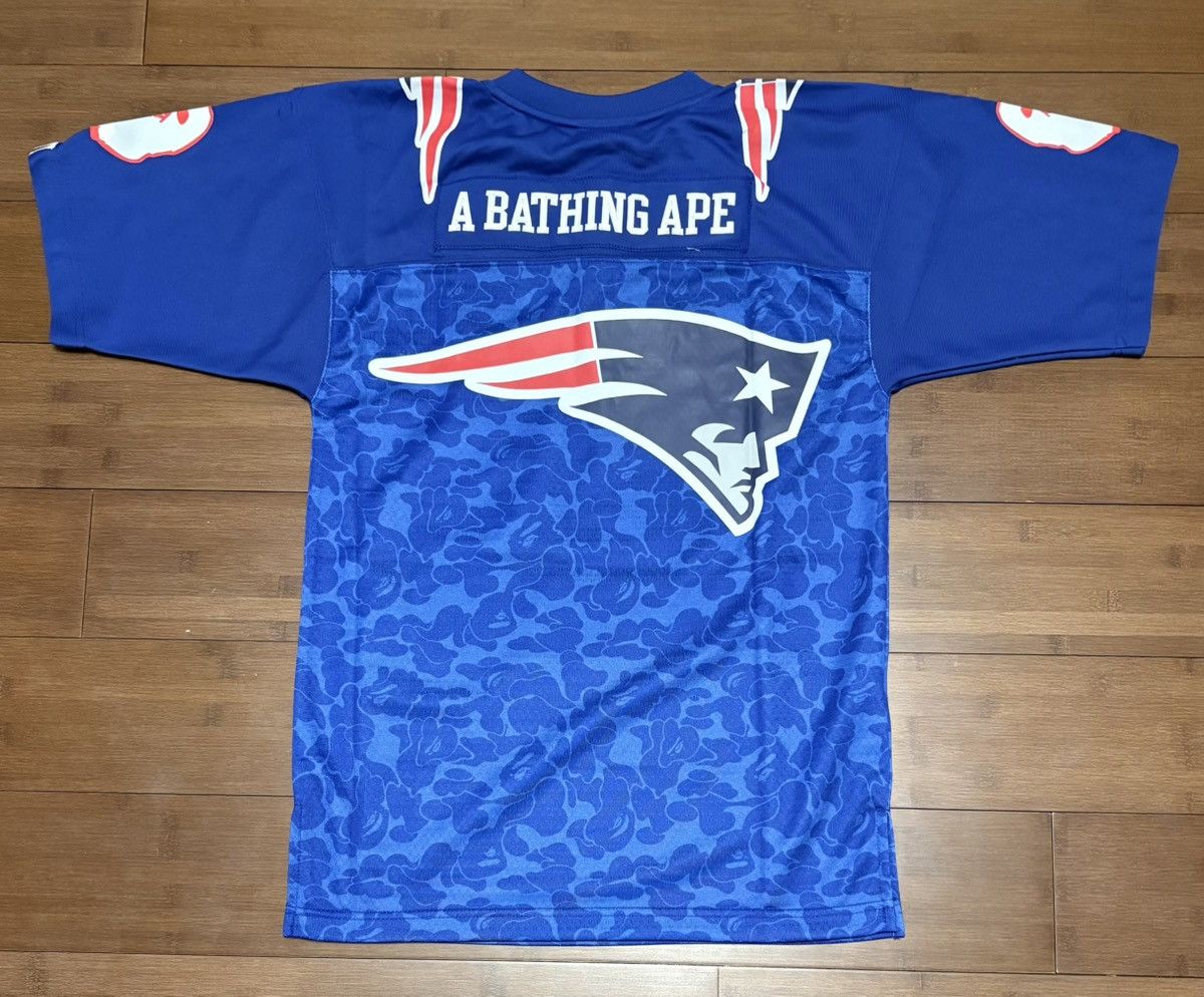 Bape A Bathing Ape New England Patriots NFL Football Jersey Size US L / EU 52-54 / 3 - 2 Thumbnail