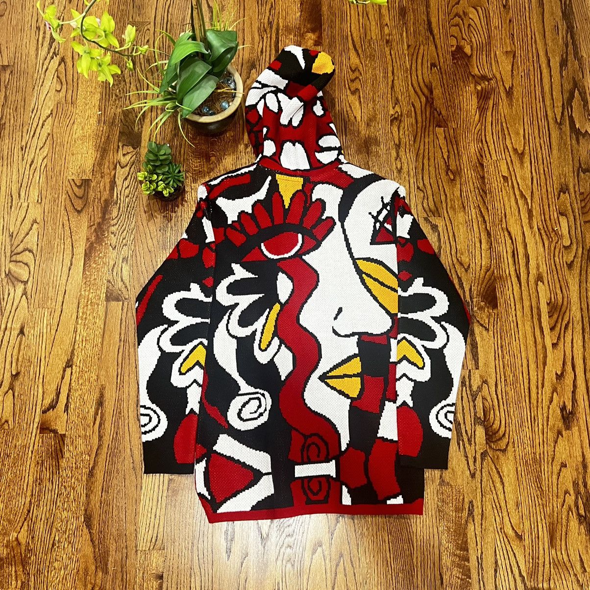 Other ROKU STUDIOS “ABSTRACT EYES” ZIP UP HOODIE Size US M / EU 48-50 / 2 - 2 Thumbnail