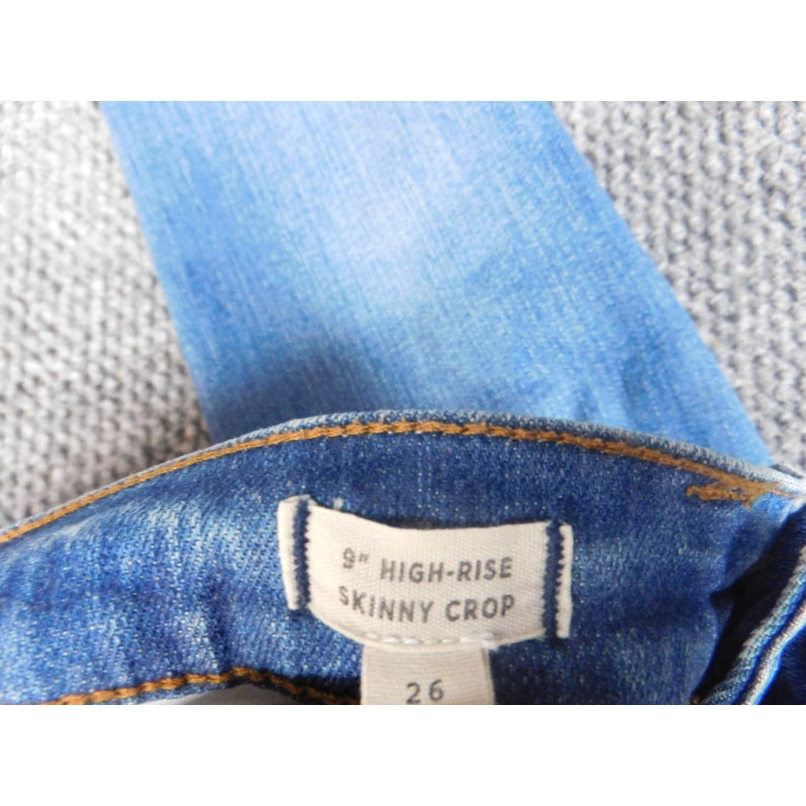 Madewell Madewell Jeans Womens 26 Slim Skinny Denim Blue Distressed Zip Inseam 26 Modern Designer Pockets Jeans Womens Menus? Size 26" / US 2 / IT 38 - 6 Thumbnail