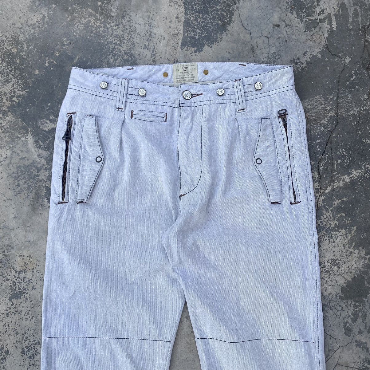 Diesel DIESEL White Slim Jeans Size US 31 - 2 Thumbnail