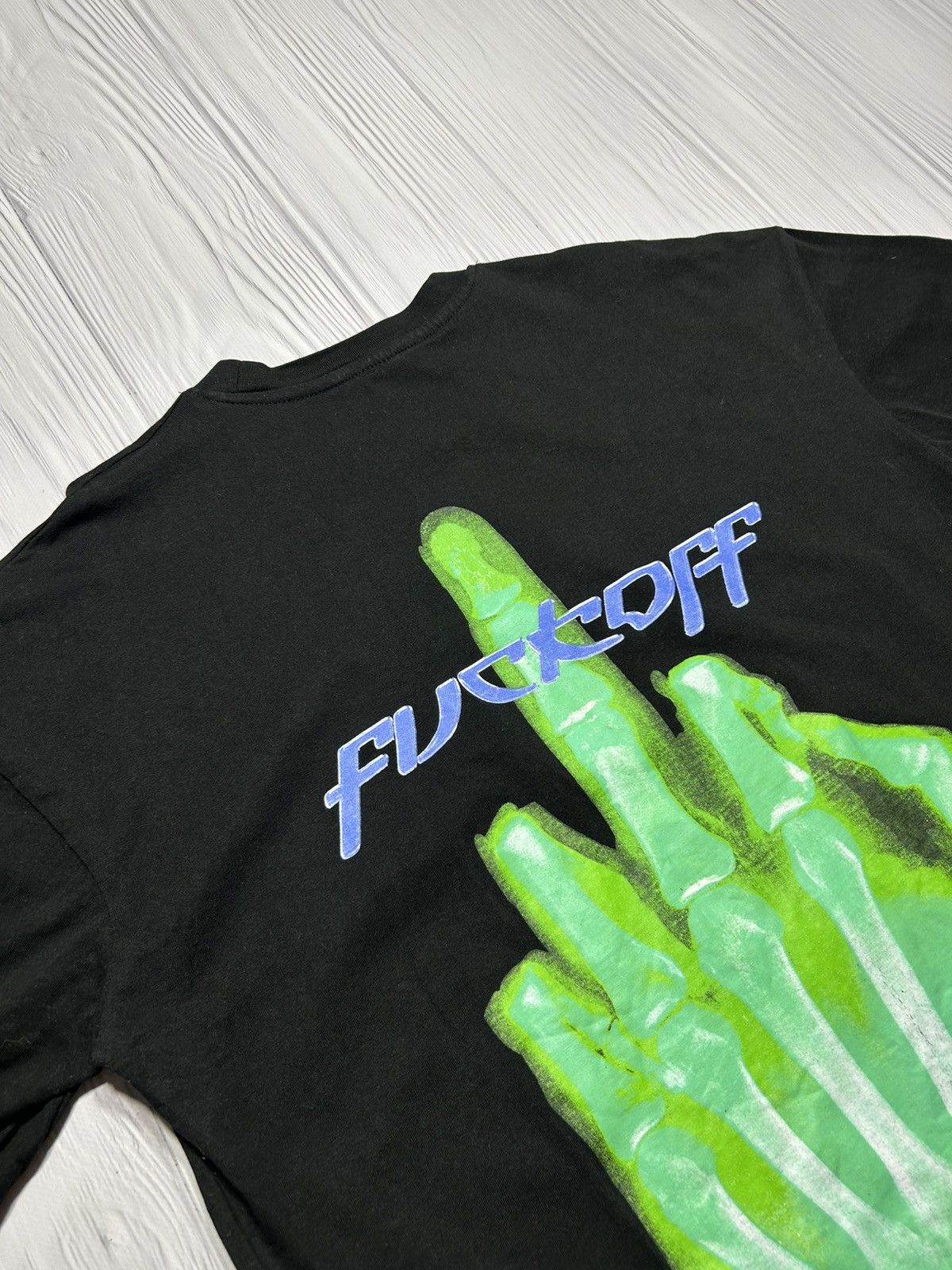 Vintage Hype Fuckoff Big Logo T-Shirt Size US M / EU 48-50 / 2 - 7 Thumbnail