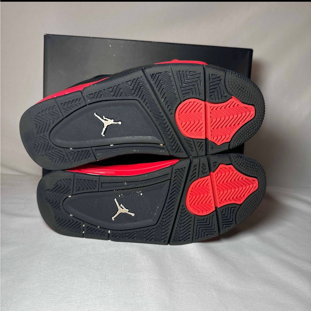 Jordan Brand × Nike Size 6 - Nike Air Jordan 4 Retro GS Red Thunder Men's Shoes Size US 6 / EU 39 - 6 Thumbnail