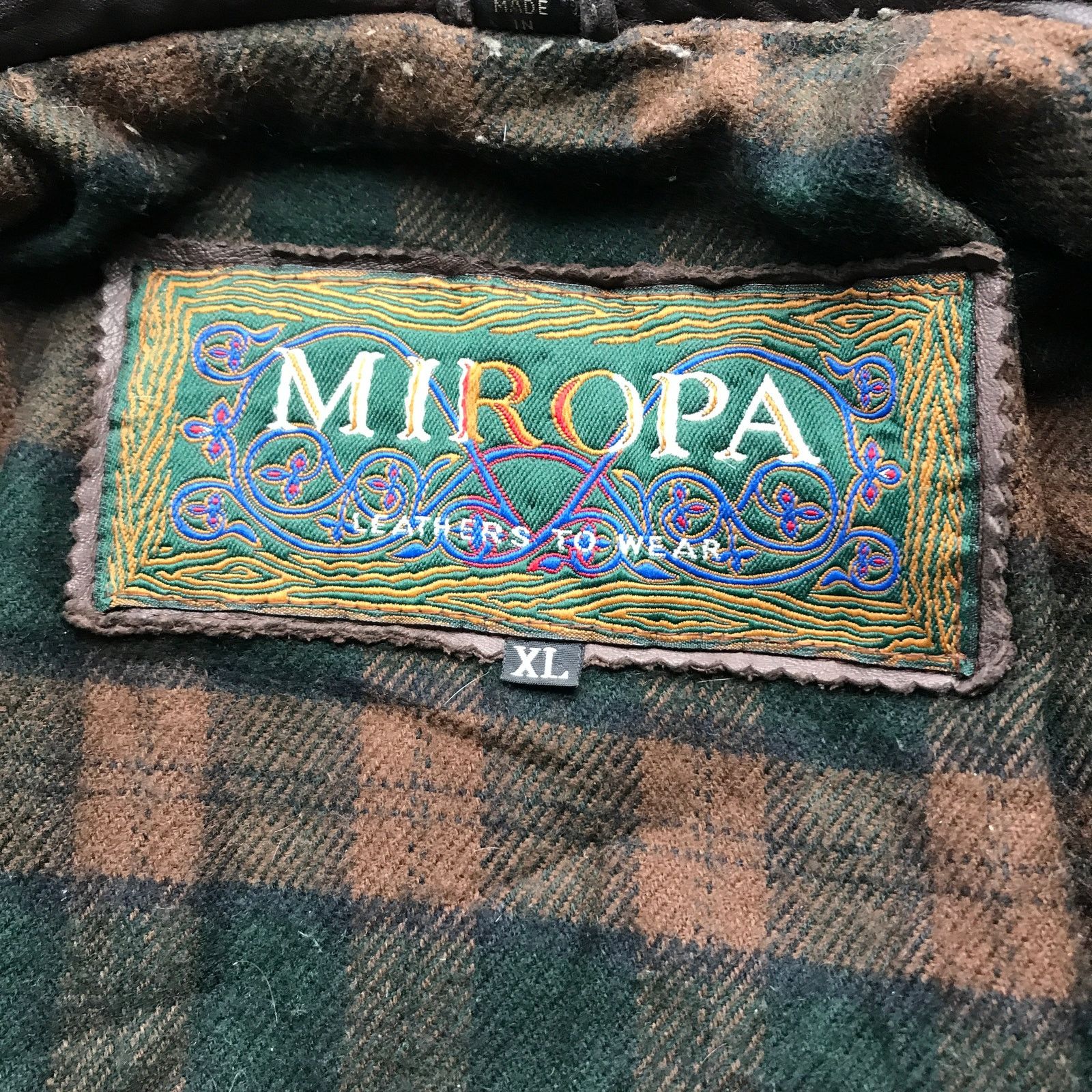 Other Vintage Miropa Brown Leather Toggle Coat Jacket Mens XL Size US XL / EU 56 / 4 - 3 Thumbnail