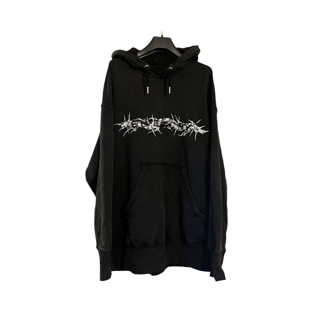 Givenchy Givenchy Barbed Wire Hoodie Size US S / EU 44-46 / 1 - 1 Thumbnail