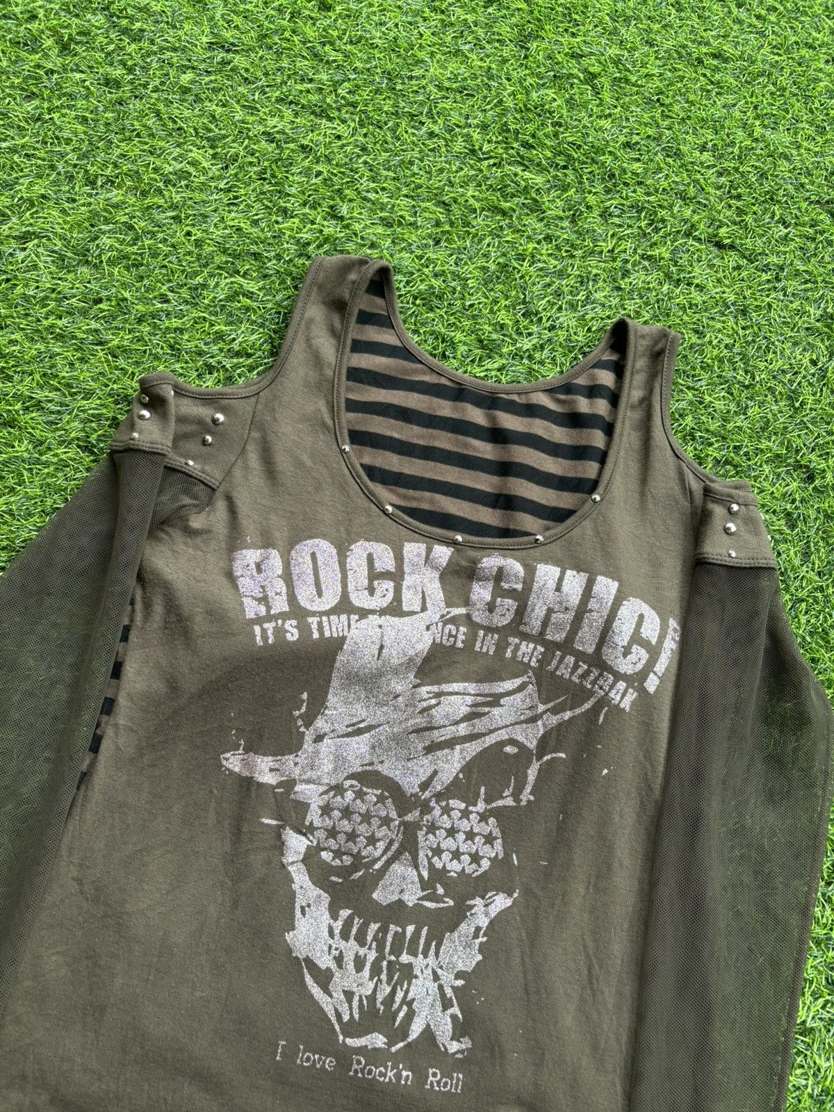 Hysteric Glamour Y2k Rock chic Skull Women's Longsleeve Size M / US 6-8 / IT 42-44 - 3 Thumbnail