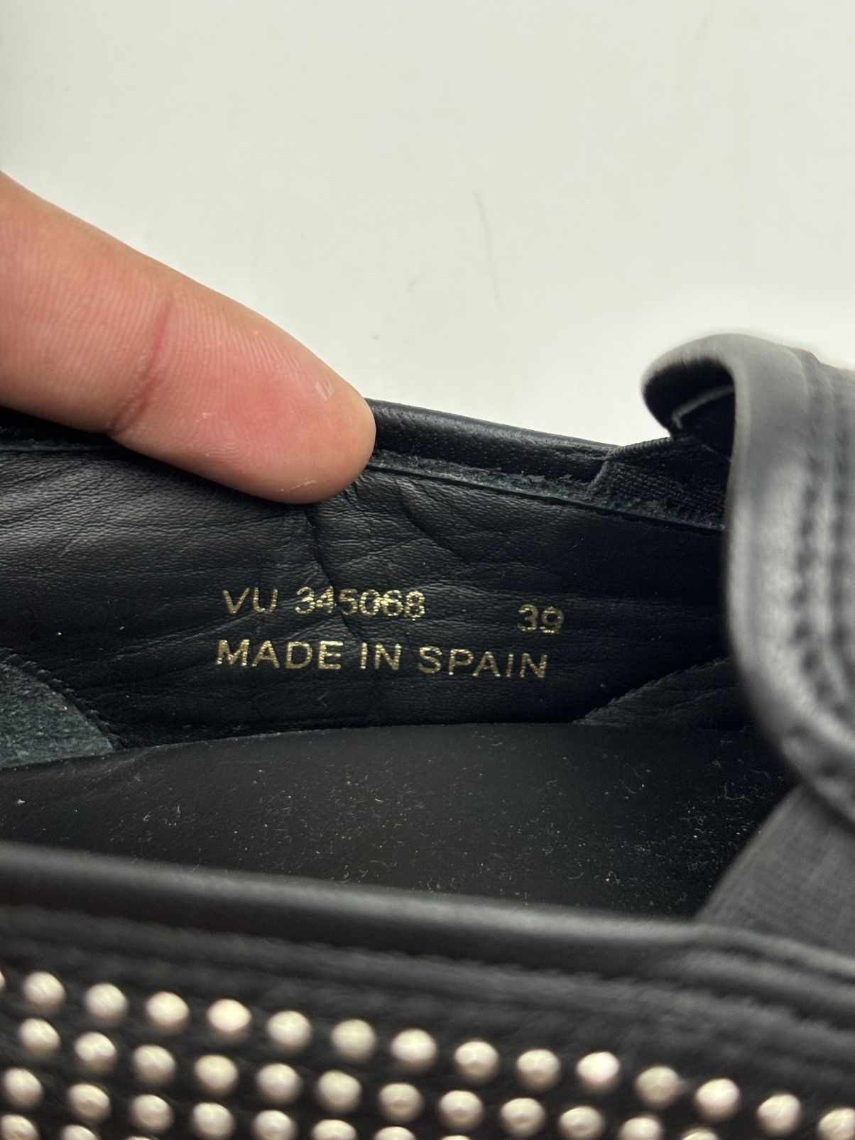 Saint Laurent Paris Saint Laurent Studded Slip on Sneakers Size US 6.5 / EU 39-40 - 6 Thumbnail