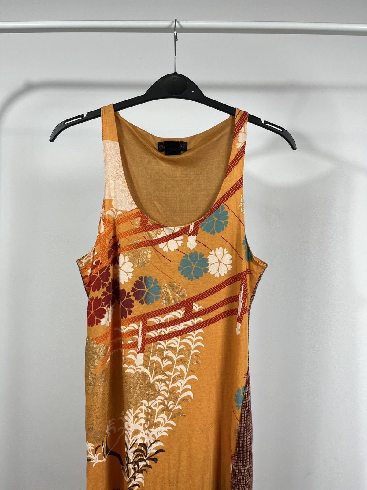 Custo Barcelona Gusto Barcelona boho sleeveless floral patchwork shift dress Size S / US 4 / IT 40 - 2 Thumbnail