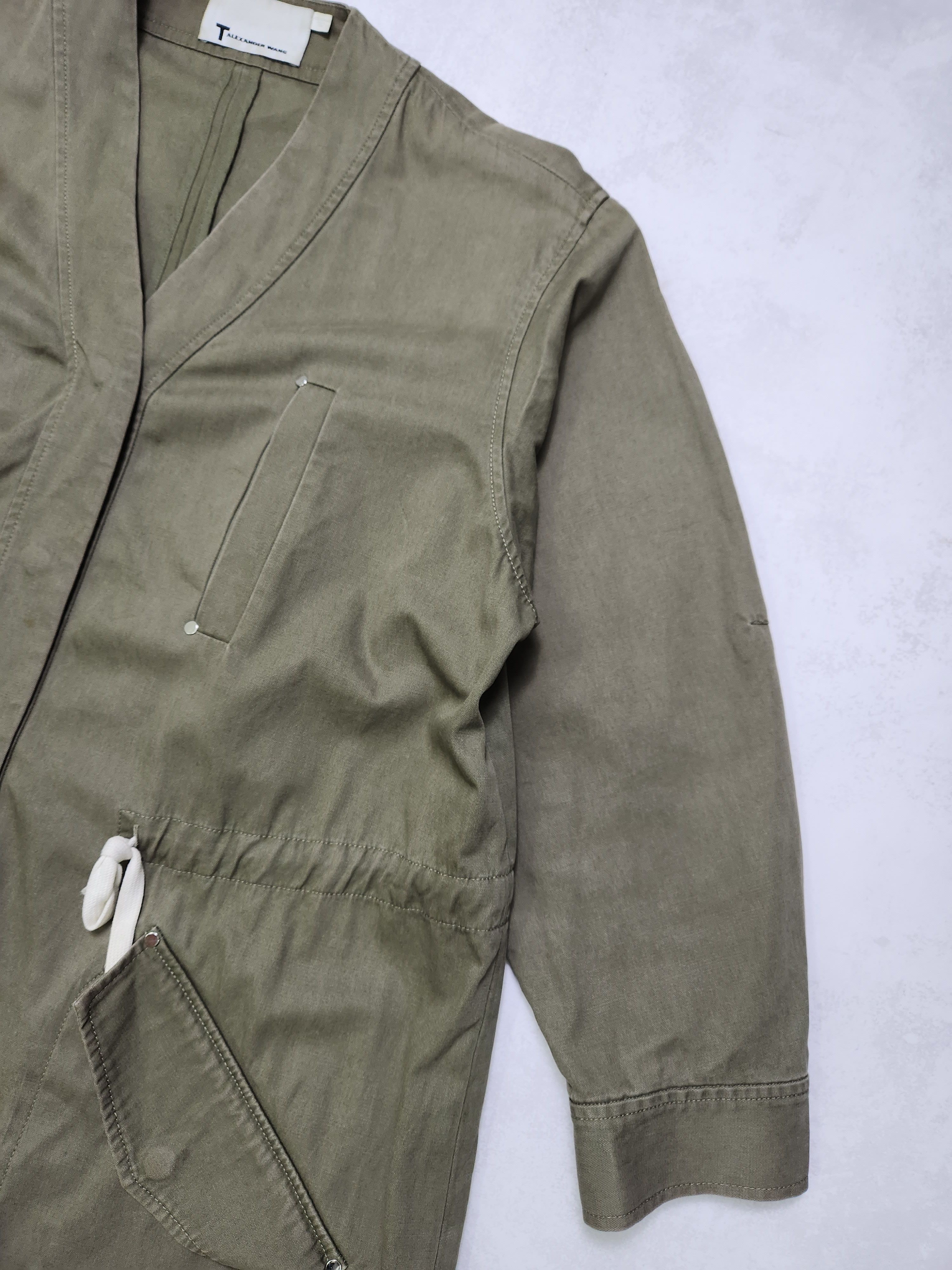Alexander Wang Vintage T Alexander Wang khaki coat button ups Size XS / US 0-2 / IT 36-38 - 5 Thumbnail